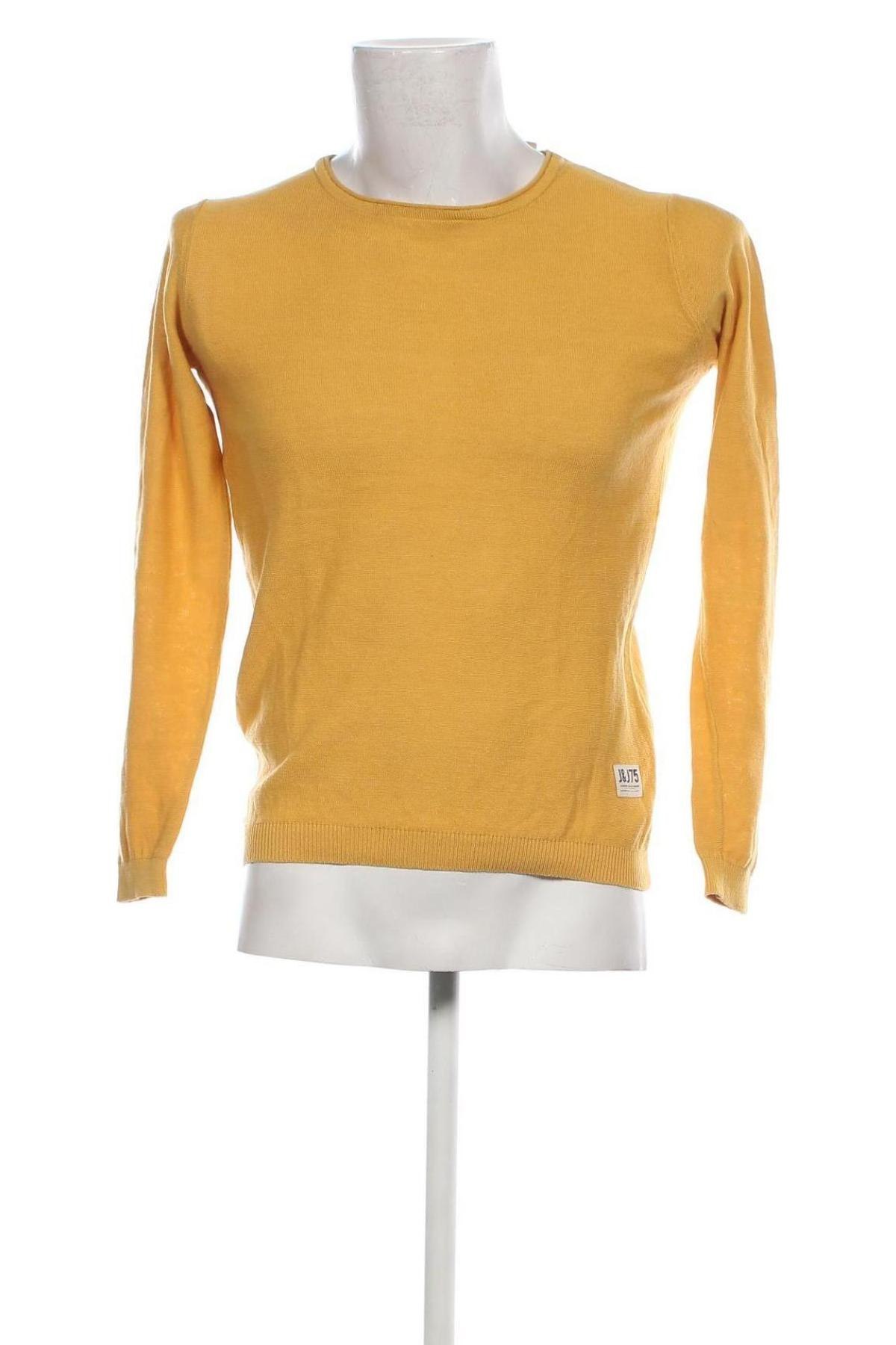 Herrenpullover Jack & Jones, Größe S, Farbe Gelb, Preis € 16,55