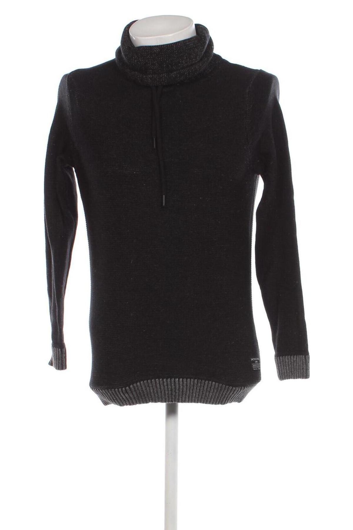 Herrenpullover Jack & Jones, Größe M, Farbe Schwarz, Preis 12,84 €