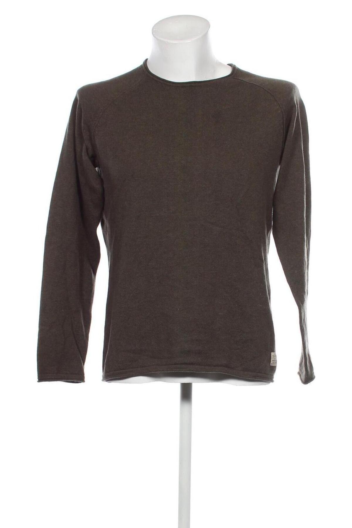 Herrenpullover Jack & Jones, Größe L, Farbe Grün, Preis 9,99 €