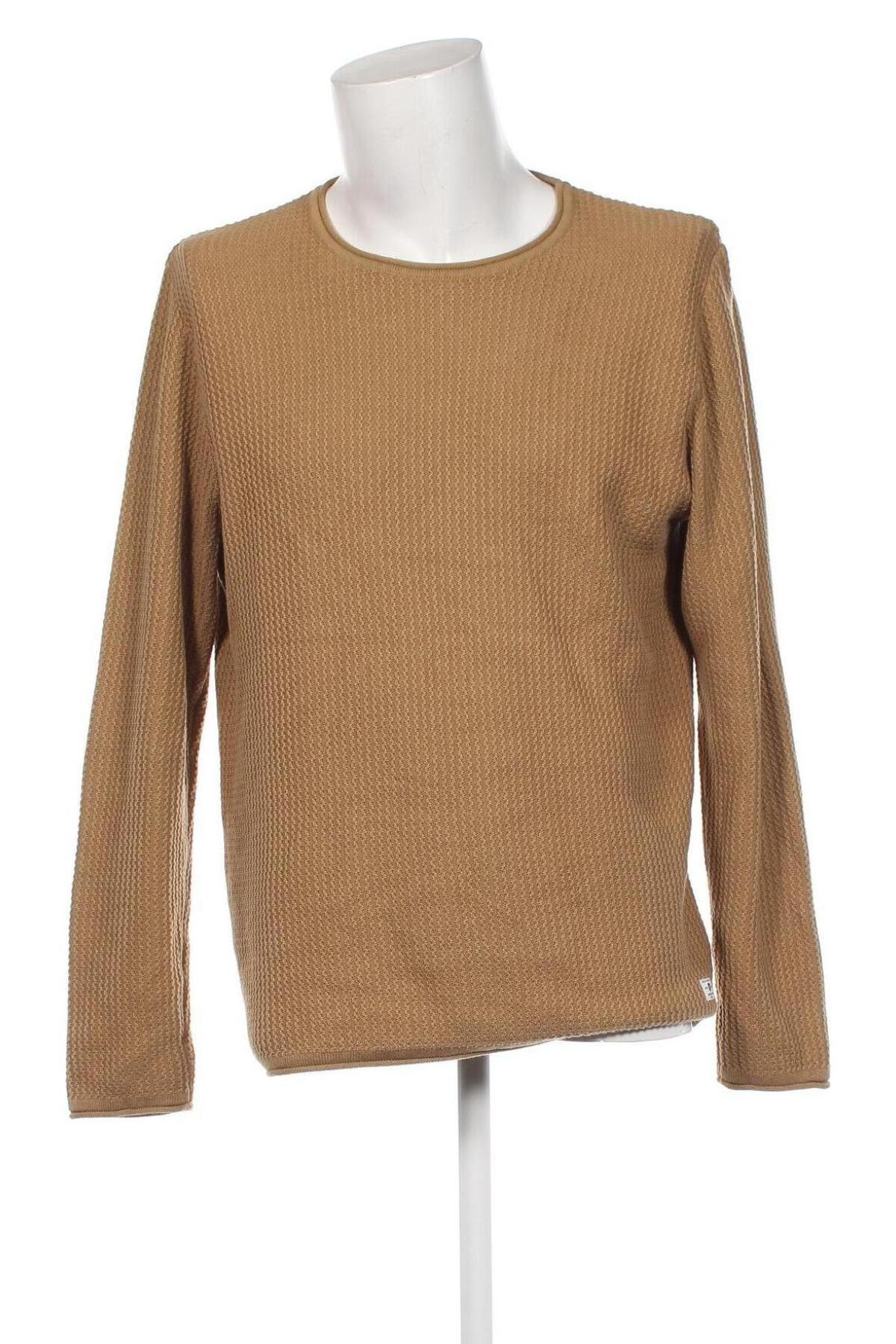 Męski sweter Jack & Jones PREMIUM, Rozmiar XL, Kolor Beżowy, Cena 54,38 zł