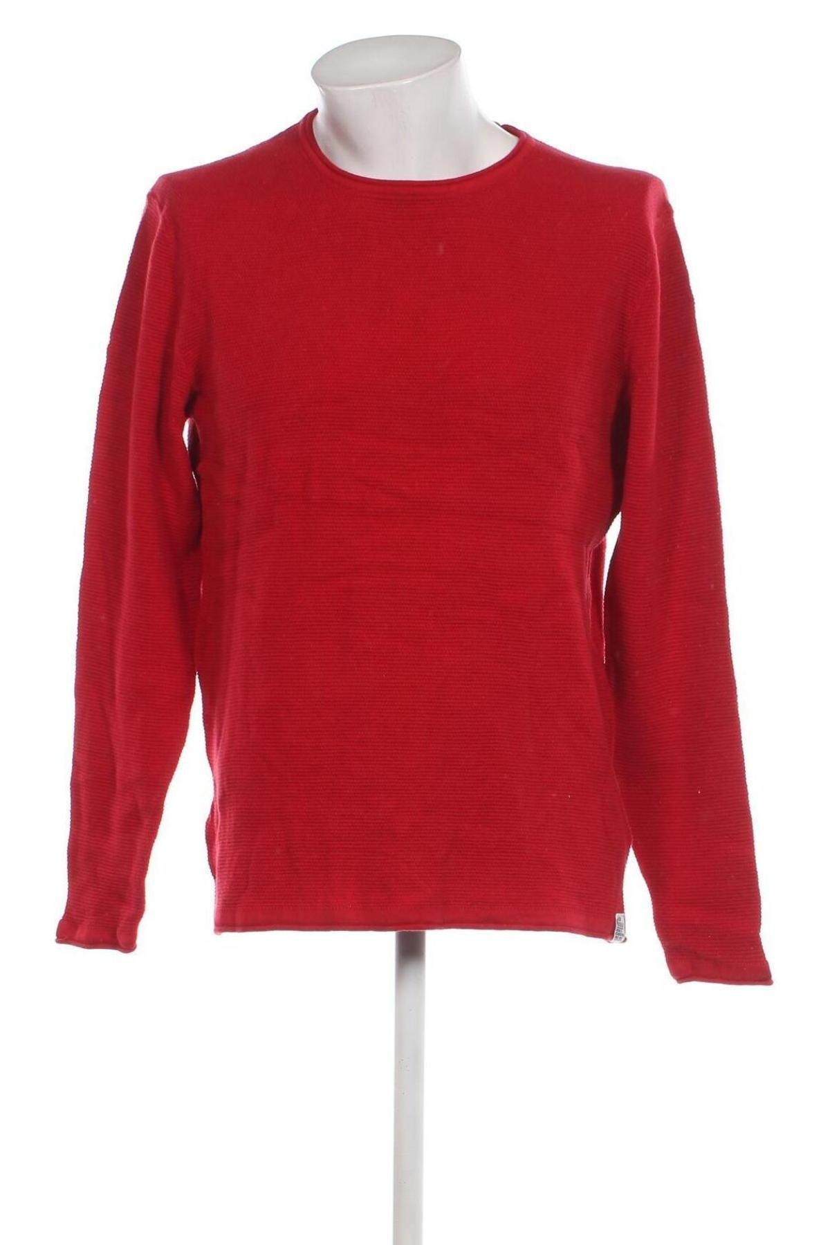 Ανδρικό πουλόβερ Jean Pascale, Μέγεθος XXL, Χρώμα Κόκκινο, Τιμή 8,97 €