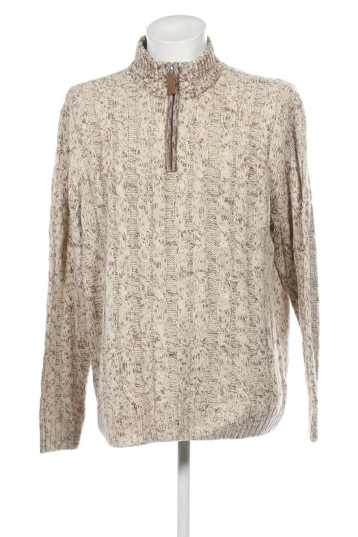 Herrenpullover John Baner, Größe XXL, Farbe Mehrfarbig, Preis 10,09 €