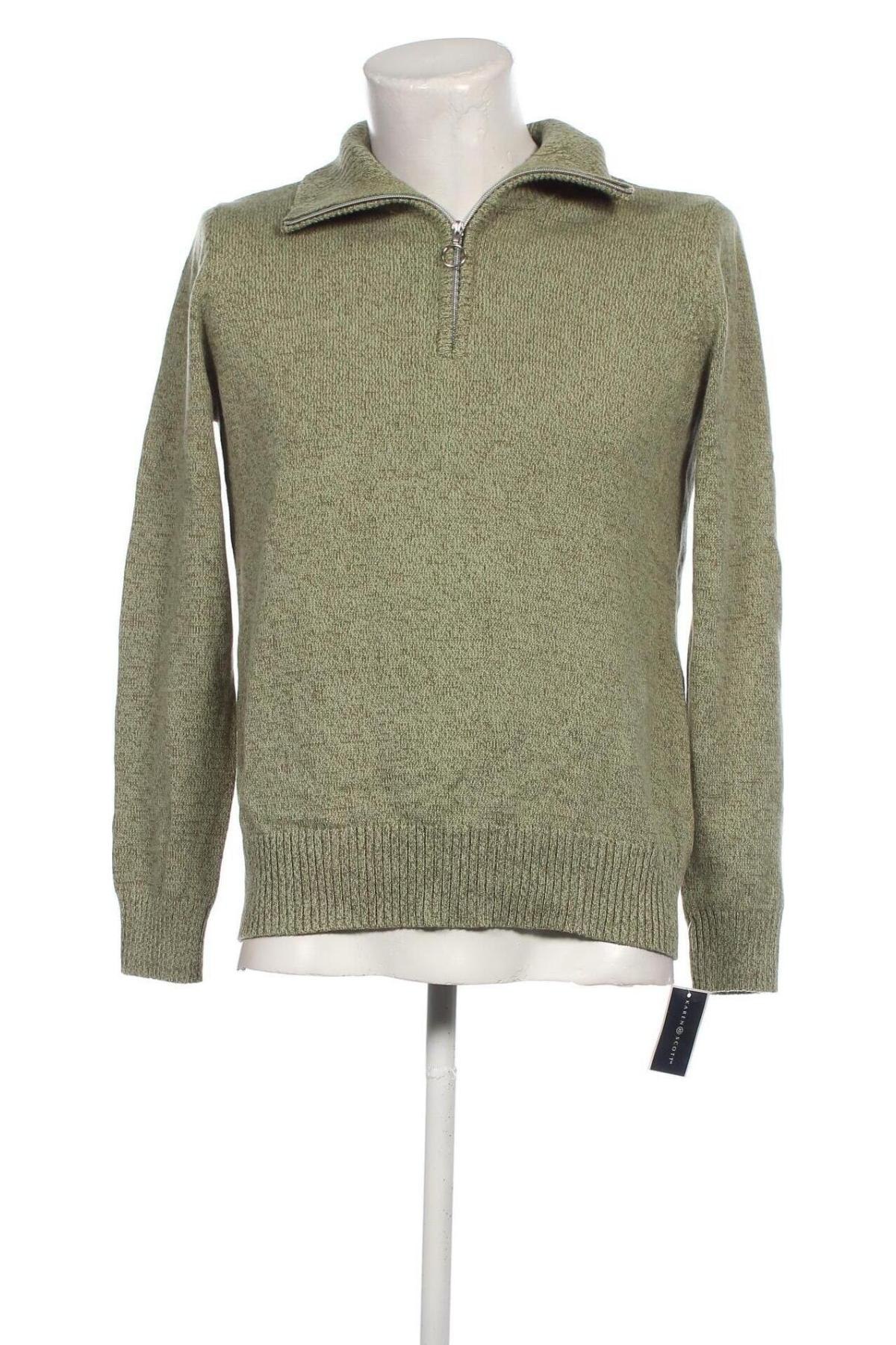 Herrenpullover Karen Scott, Größe L, Farbe Grün, Preis 16,01 €