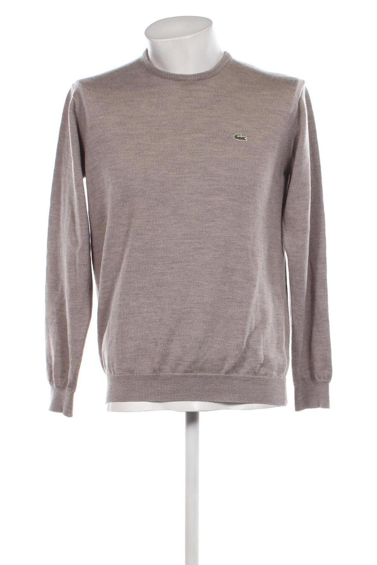 Herrenpullover Lacoste, Größe M, Farbe Grau, Preis € 49,13