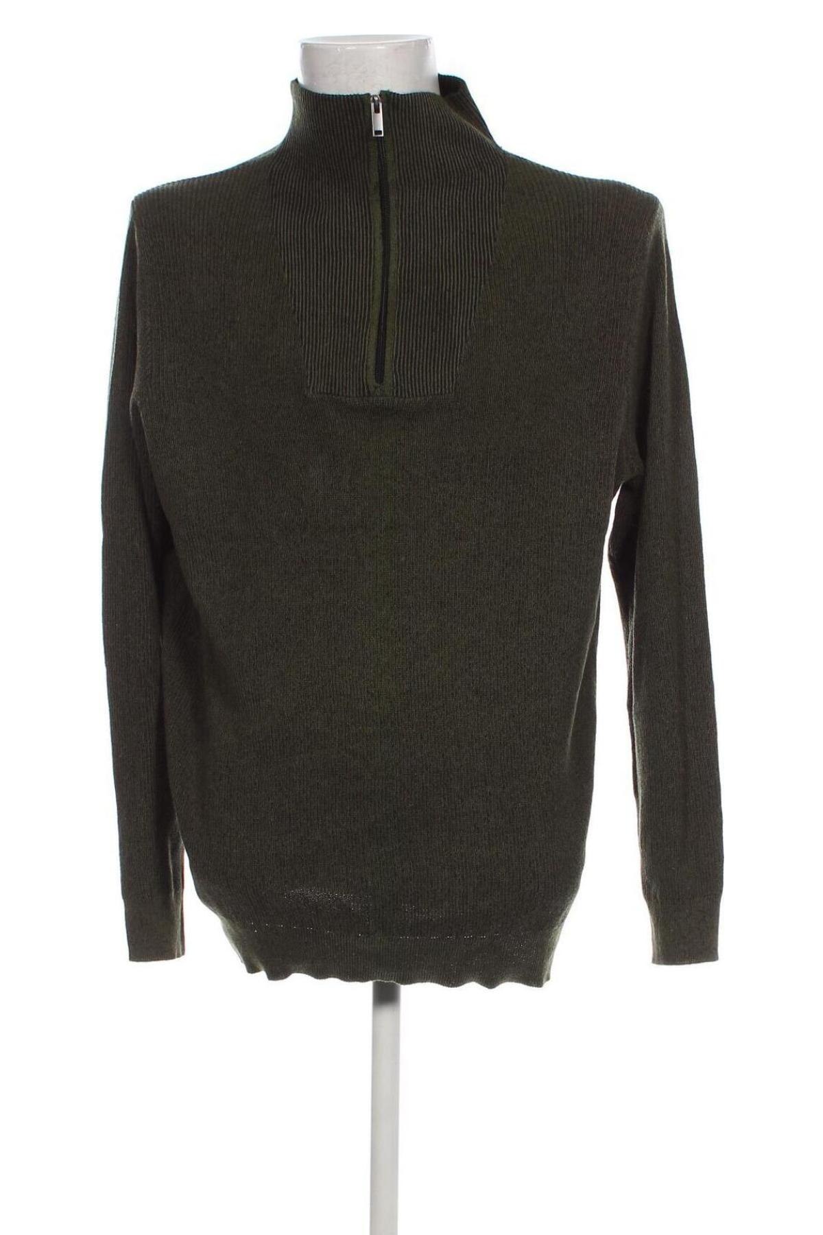 Мъжки пуловер Livergy, Размер XL, Цвят Зелен, Цена 15,37 лв.