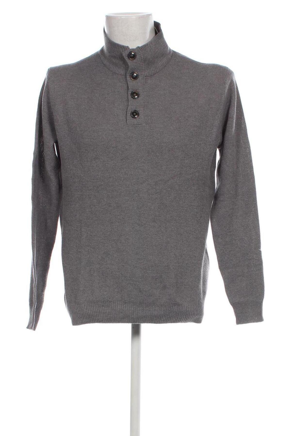 Herrenpullover Livergy, Größe L, Farbe Grau, Preis 9,48 €