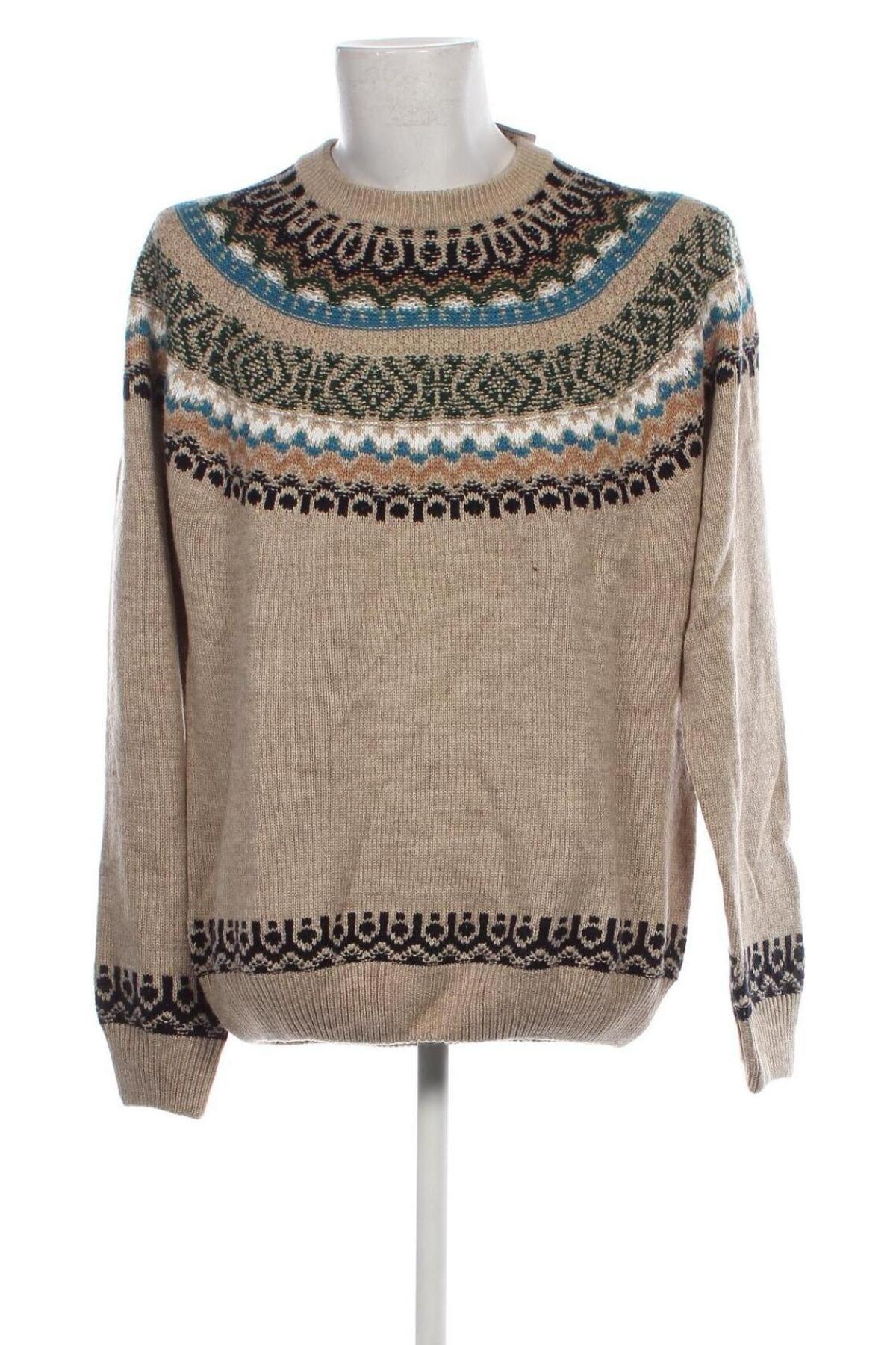 Herrenpullover Mango, Größe XXL, Farbe Beige, Preis 18,99 €