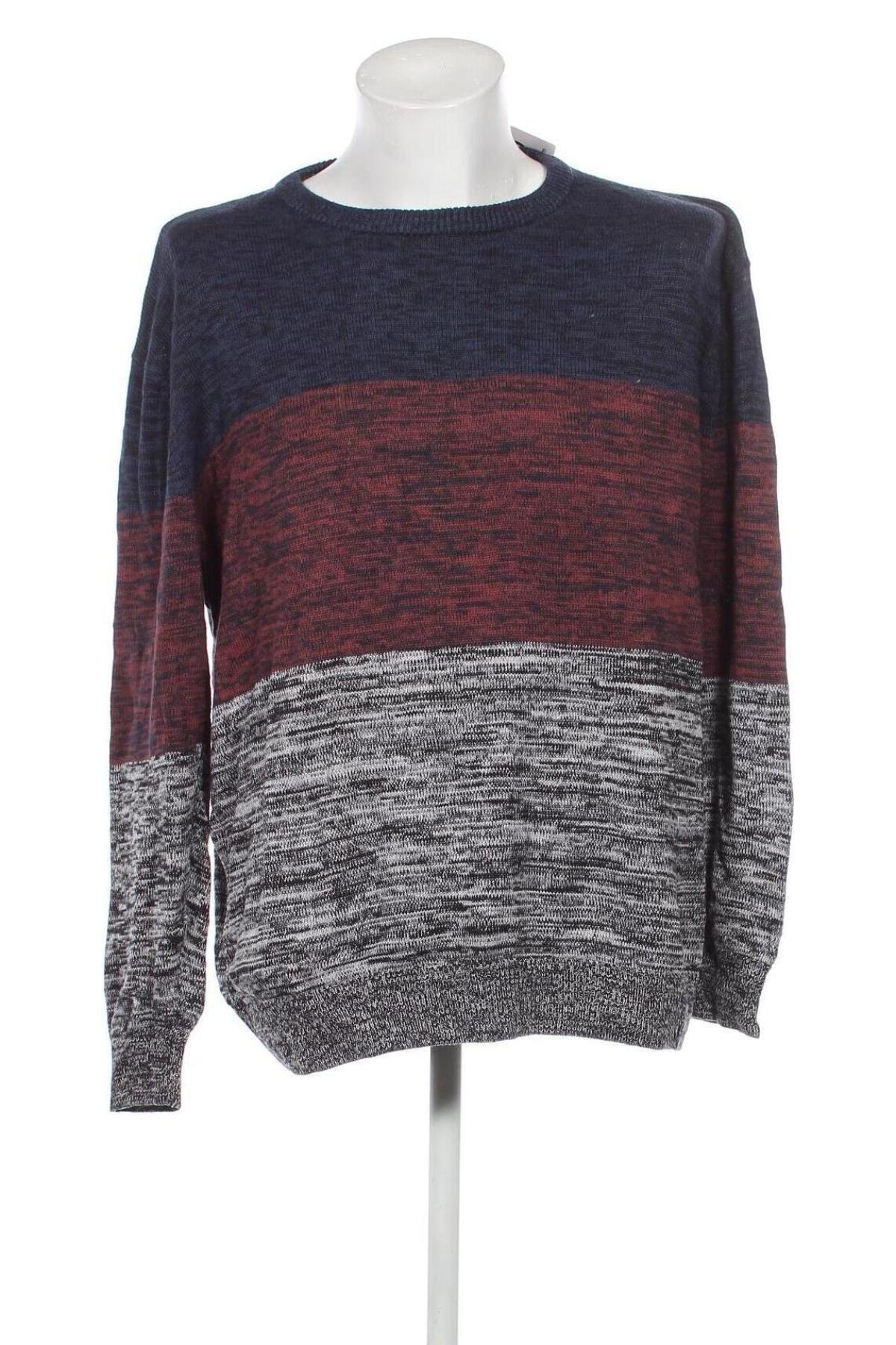 Ανδρικό πουλόβερ Man's World, Μέγεθος XXL, Χρώμα Πολύχρωμο, Τιμή 8,97 €