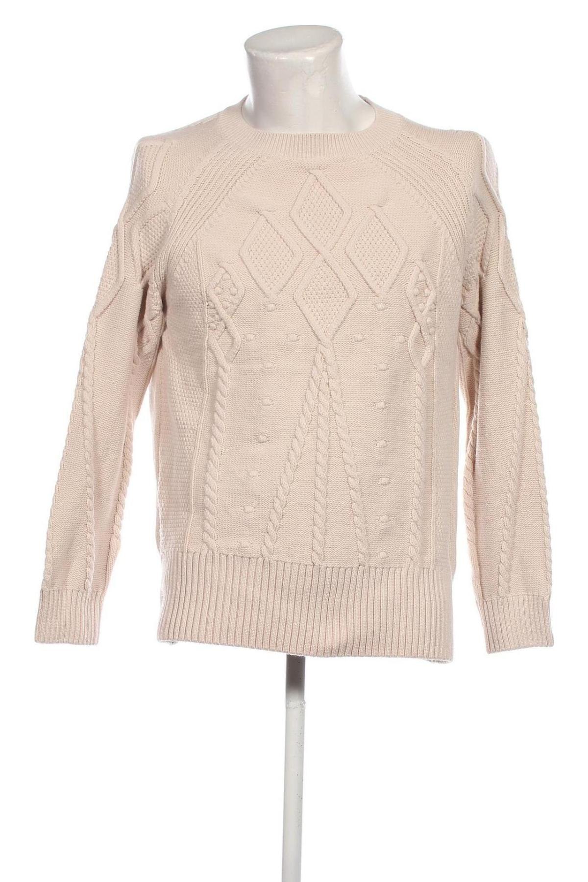 Herrenpullover Marks & Spencer, Größe M, Farbe Beige, Preis € 7,89