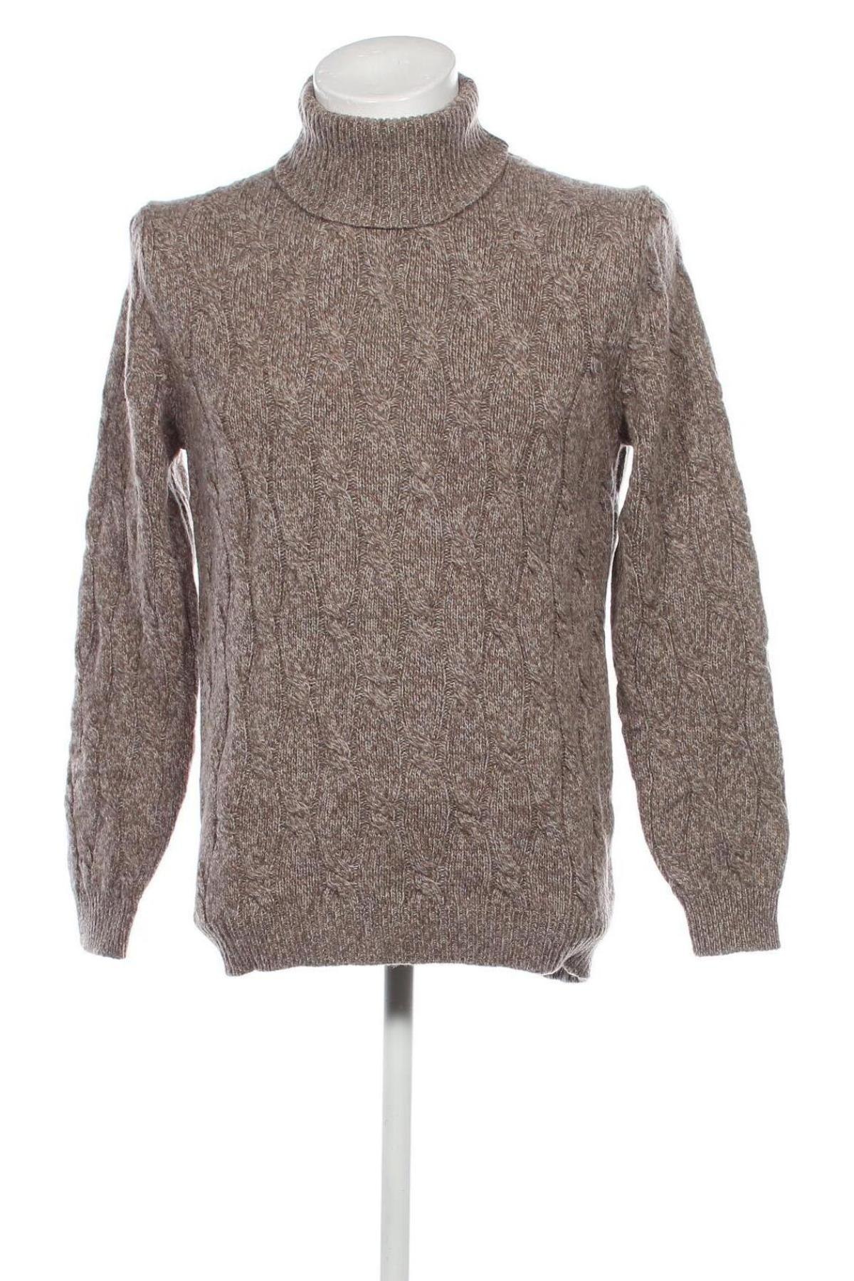 Herrenpullover Massimo Dutti, Größe M, Farbe Beige, Preis 36,67 €