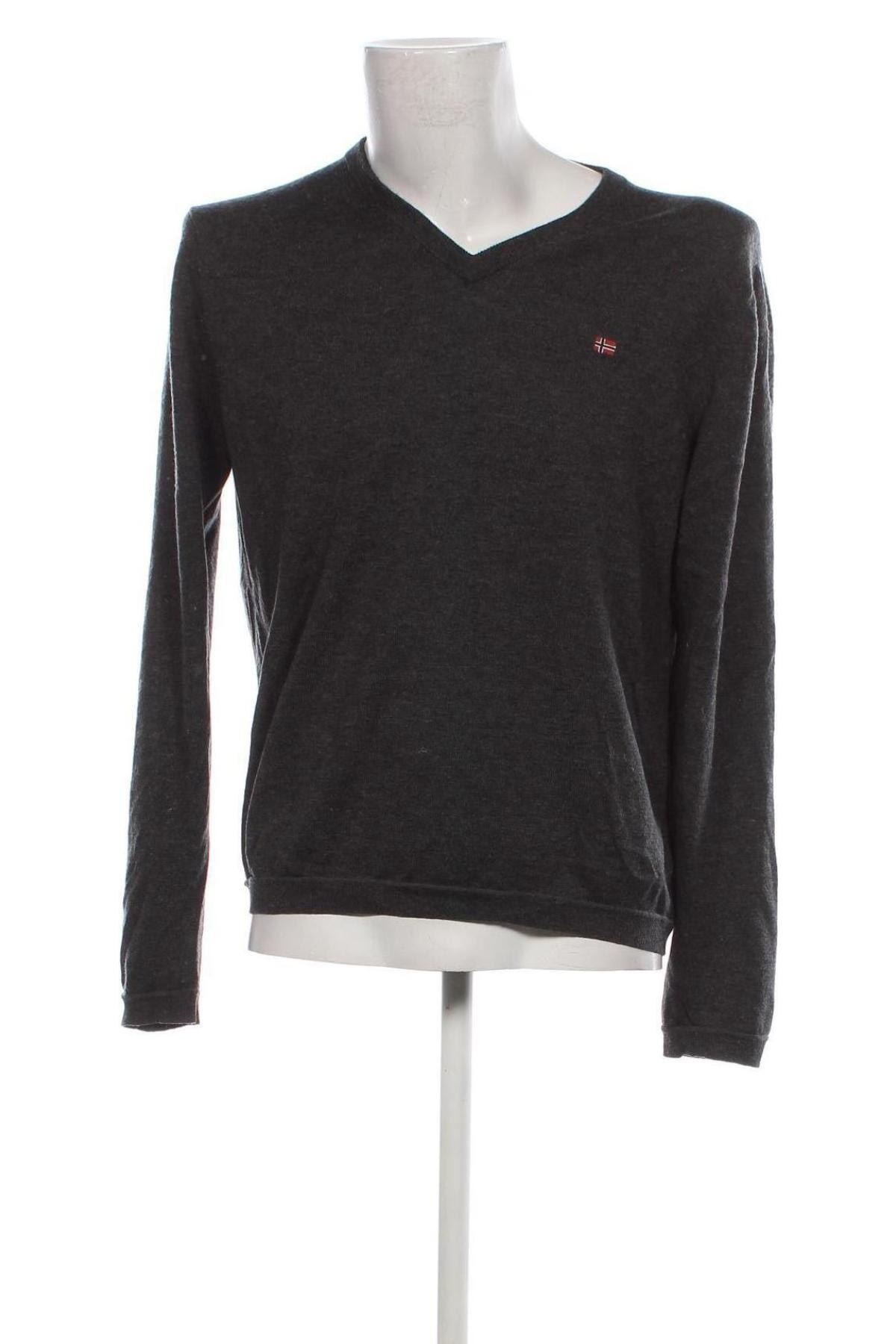 Ανδρικό πουλόβερ Napapijri, Μέγεθος XL, Χρώμα Γκρί, Τιμή 50,47 €