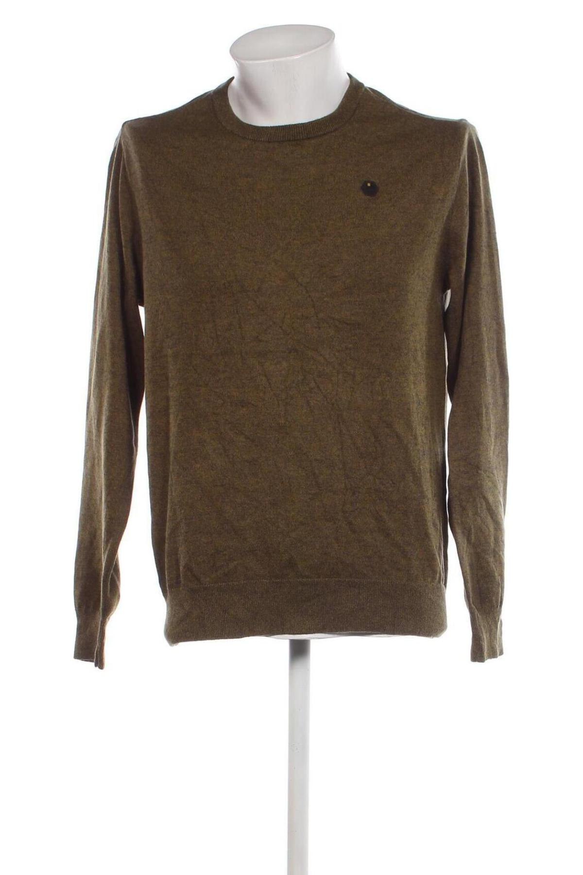 Ανδρικό πουλόβερ No Excess, Μέγεθος L, Χρώμα Πράσινο, Τιμή 9,88 €