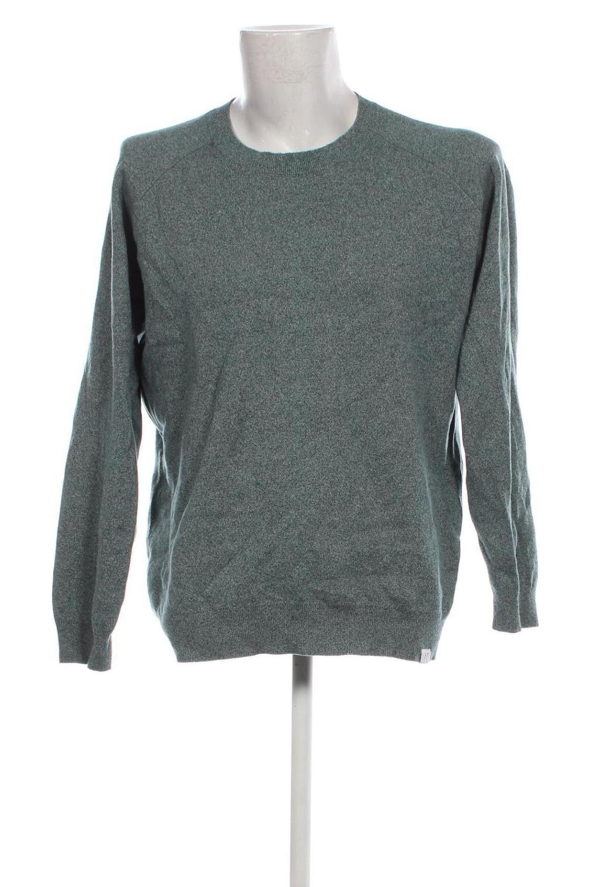 Мъжки пуловер Nowadays, Размер XL, Цвят Зелен, Цена 18,02 лв.