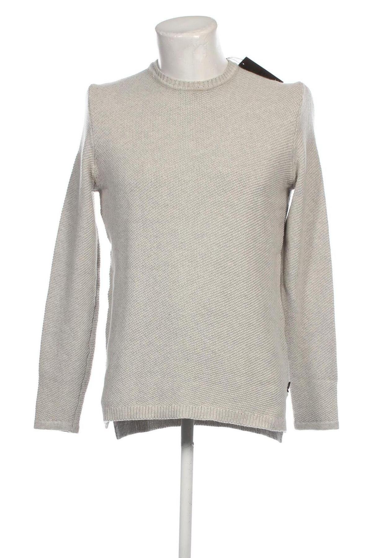 Herrenpullover Only & Sons, Größe M, Farbe Grau, Preis € 10,67