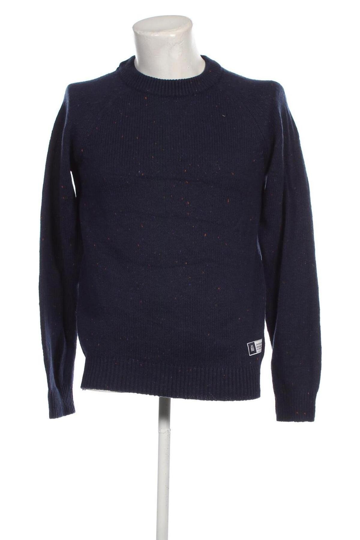 Męski sweter Originals By Jack & Jones, Rozmiar S, Kolor Niebieski, Cena 125,61 zł