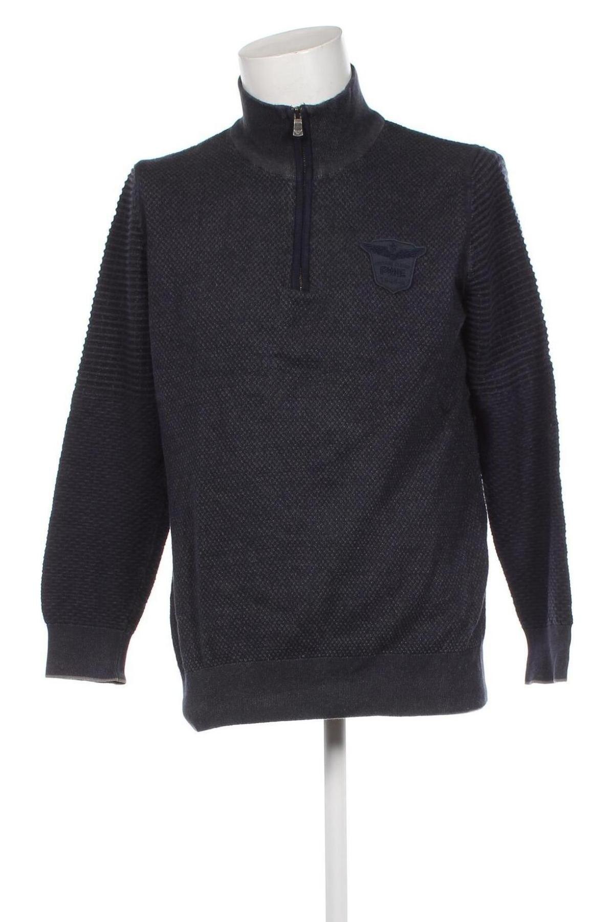 Ανδρικό πουλόβερ Pme Legend, Μέγεθος L, Χρώμα Μπλέ, Τιμή 28,76 €