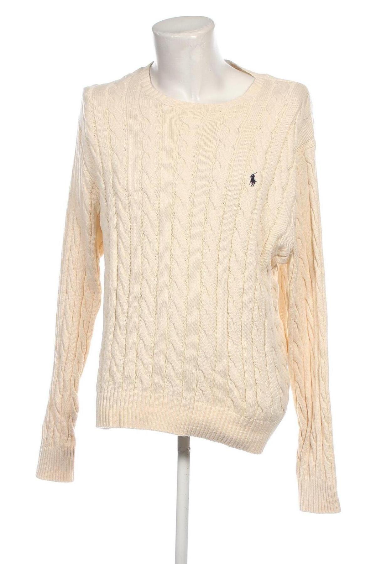 Herrenpullover Polo By Ralph Lauren, Größe XL, Farbe Ecru, Preis € 75,52