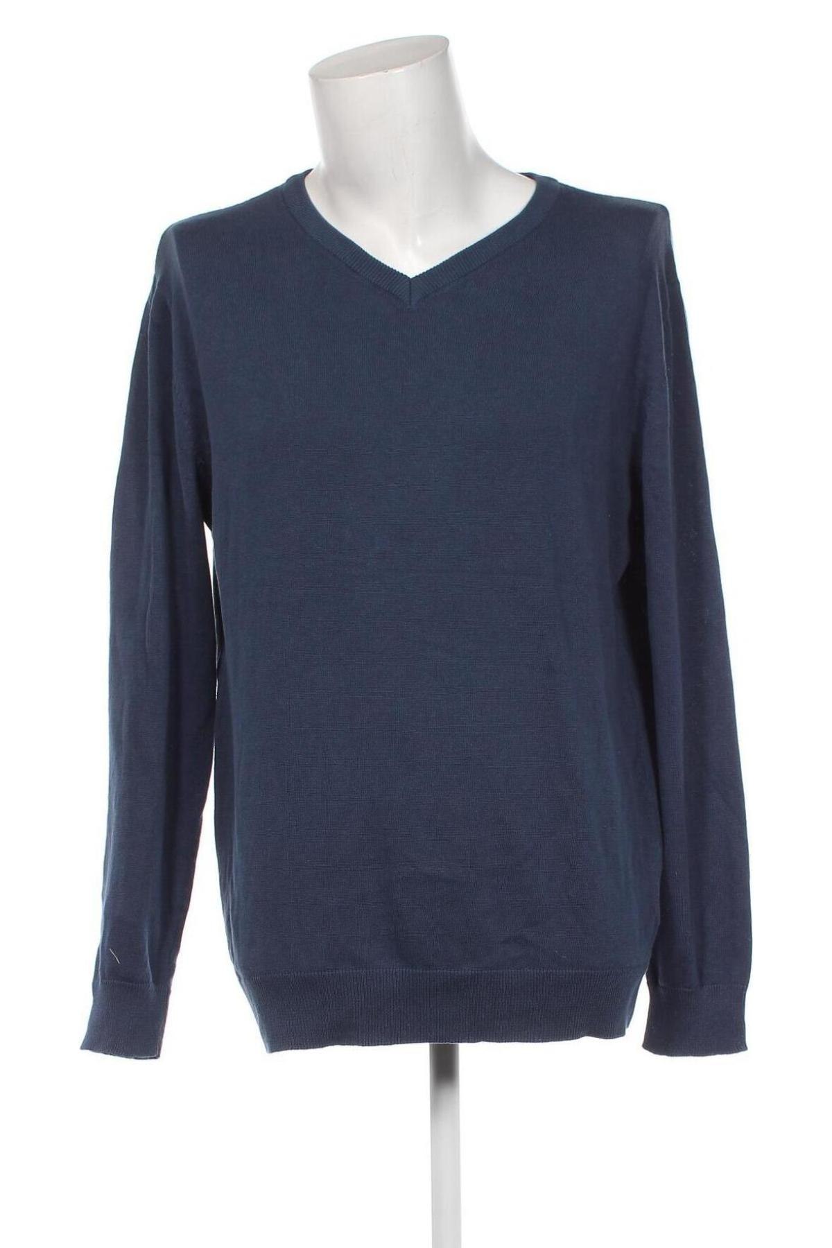 Ανδρικό πουλόβερ Portonova, Μέγεθος XL, Χρώμα Μπλέ, Τιμή 8,97 €