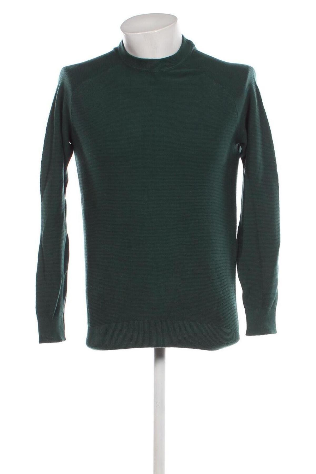 Мъжки пуловер Primark, Размер S, Цвят Зелен, Цена 12,18 лв.