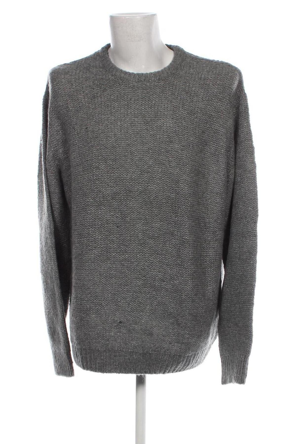 Мъжки пуловер Primark, Размер XXL, Цвят Сив, Цена 15,37 лв.