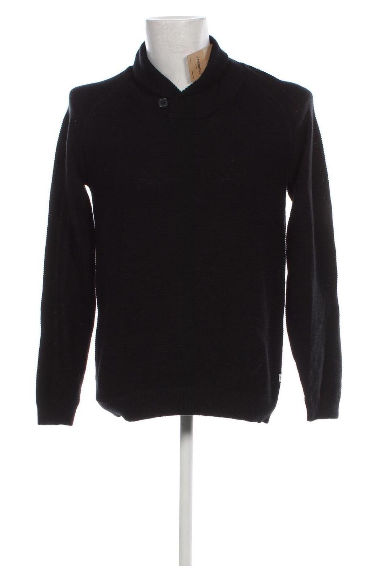 Herrenpullover Produkt by Jack & Jones, Größe L, Farbe Schwarz, Preis € 53,99