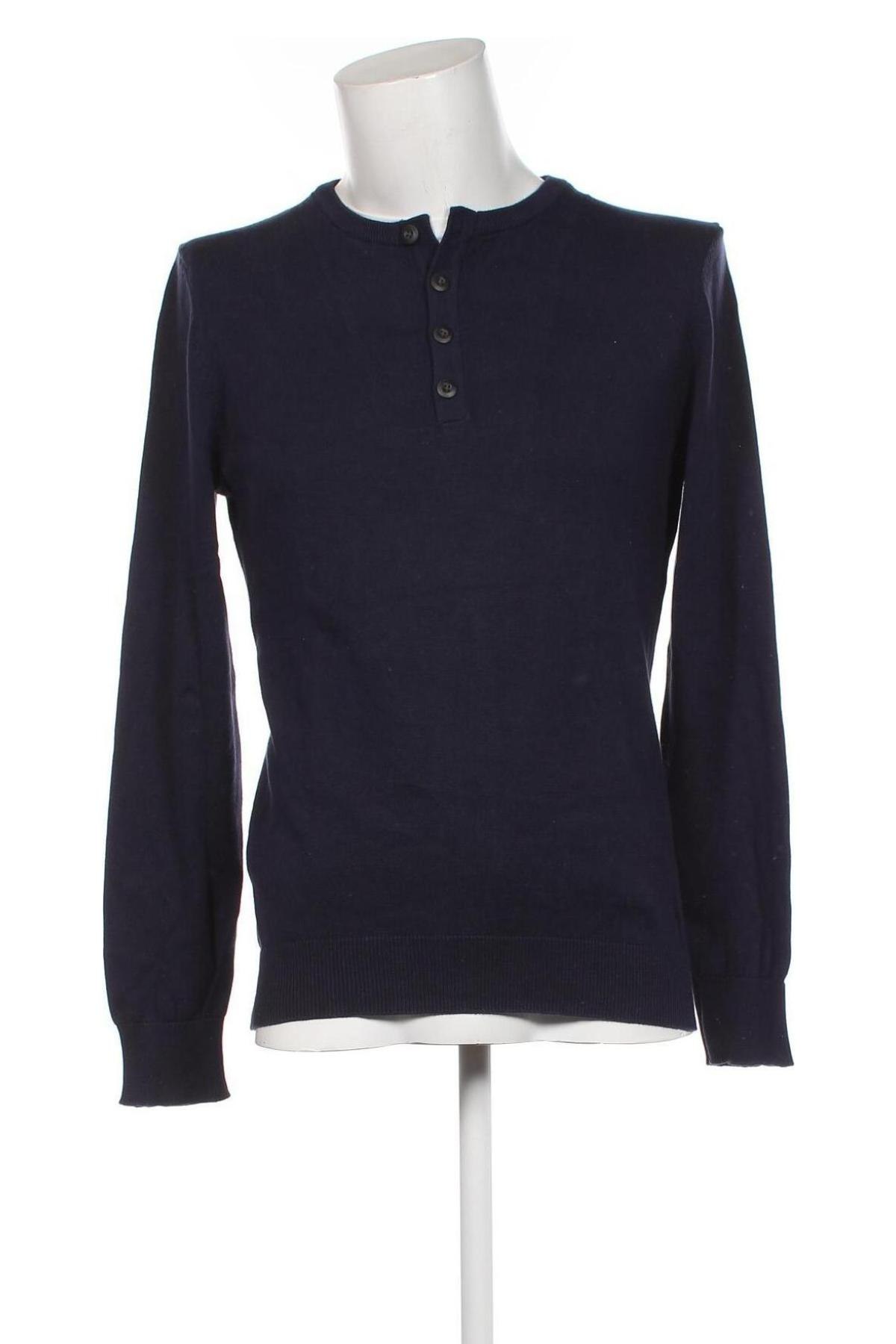 Ανδρικό πουλόβερ Q/S by S.Oliver, Μέγεθος L, Χρώμα Μπλέ, Τιμή 9,88 €