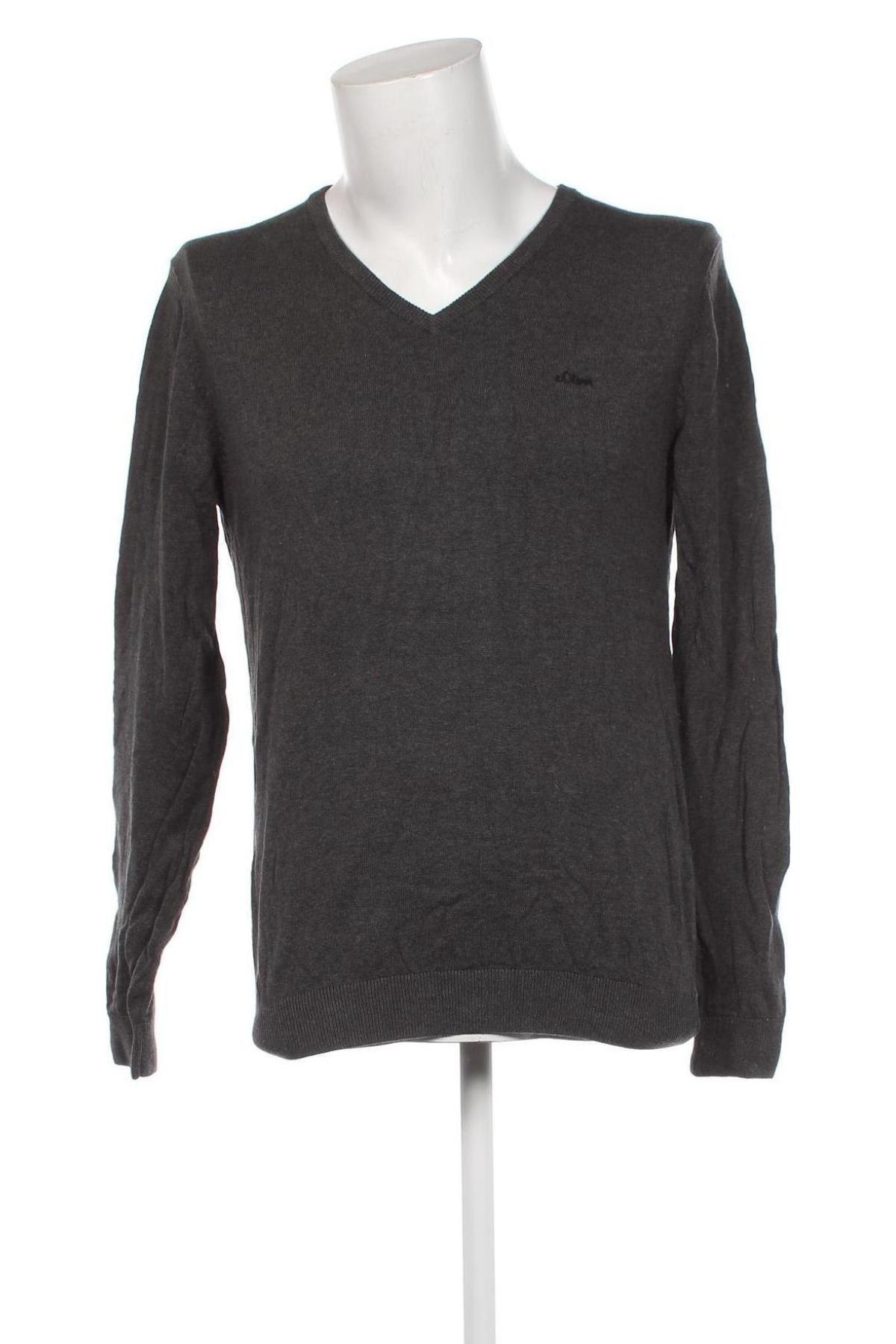 Herrenpullover S.Oliver, Größe M, Farbe Grau, Preis € 23,99