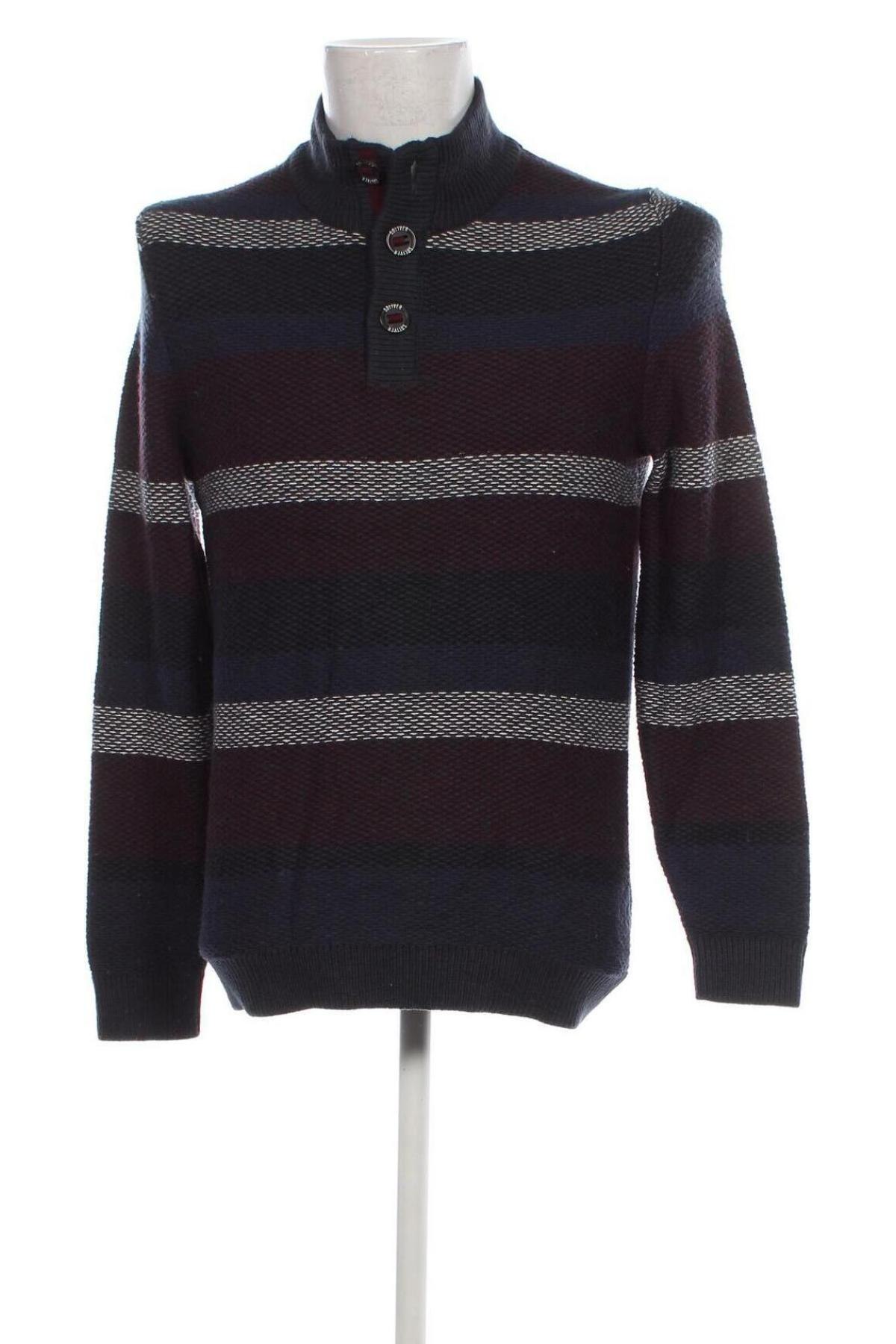 Ανδρικό πουλόβερ S.Oliver, Μέγεθος M, Χρώμα Μπλέ, Τιμή 10,09 €