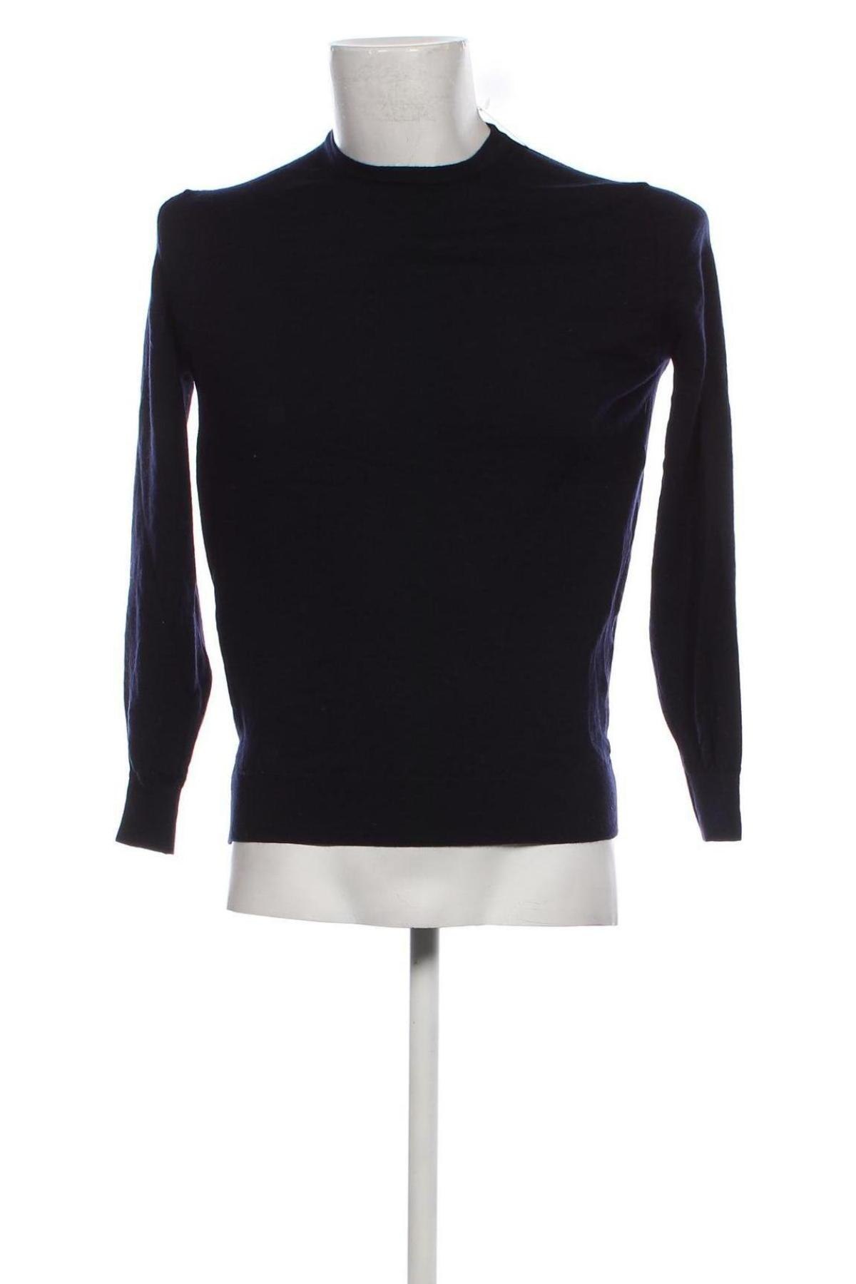Ανδρικό πουλόβερ Society, Μέγεθος S, Χρώμα Μπλέ, Τιμή 8,61 €