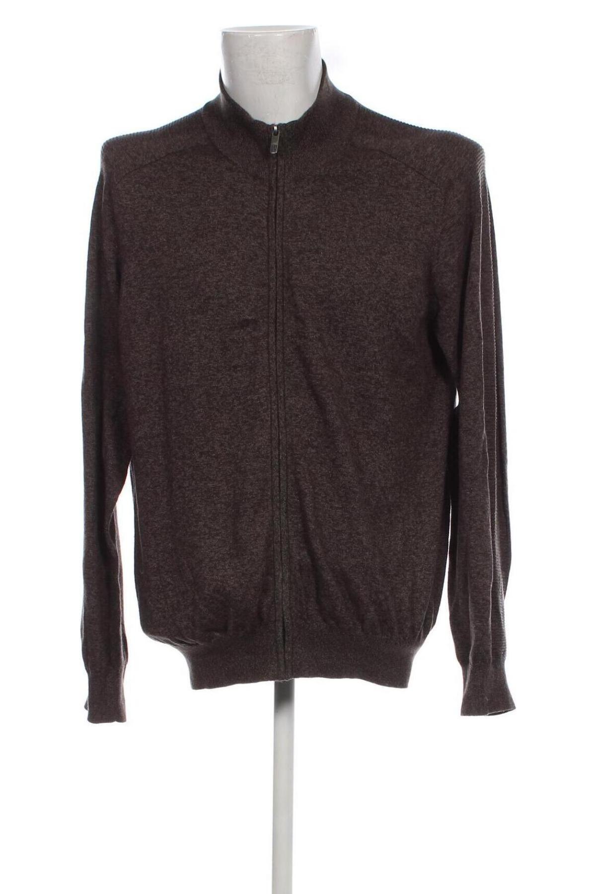 Мъжки пуловер State Of Art, Размер XL, Цвят Кафяв, Цена 49,60 лв.