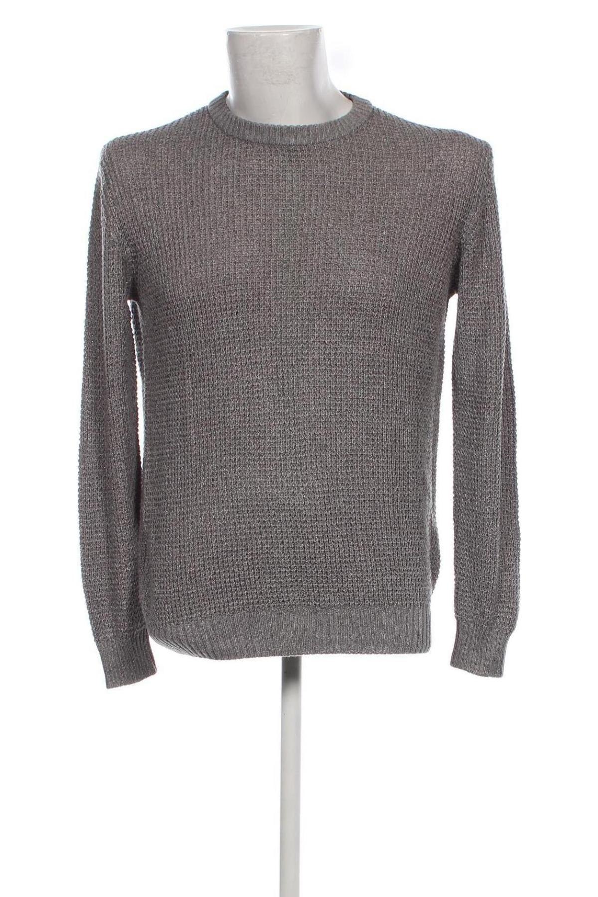 Мъжки пуловер Straight Up, Размер M, Цвят Сив, Цена 15,37 лв.