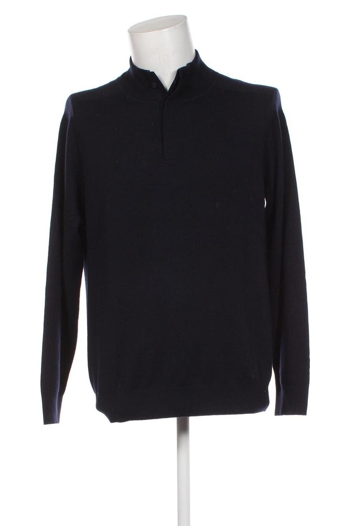 Мъжки пуловер Strellson, Размер XL, Цвят Син, Цена 77,00 лв.