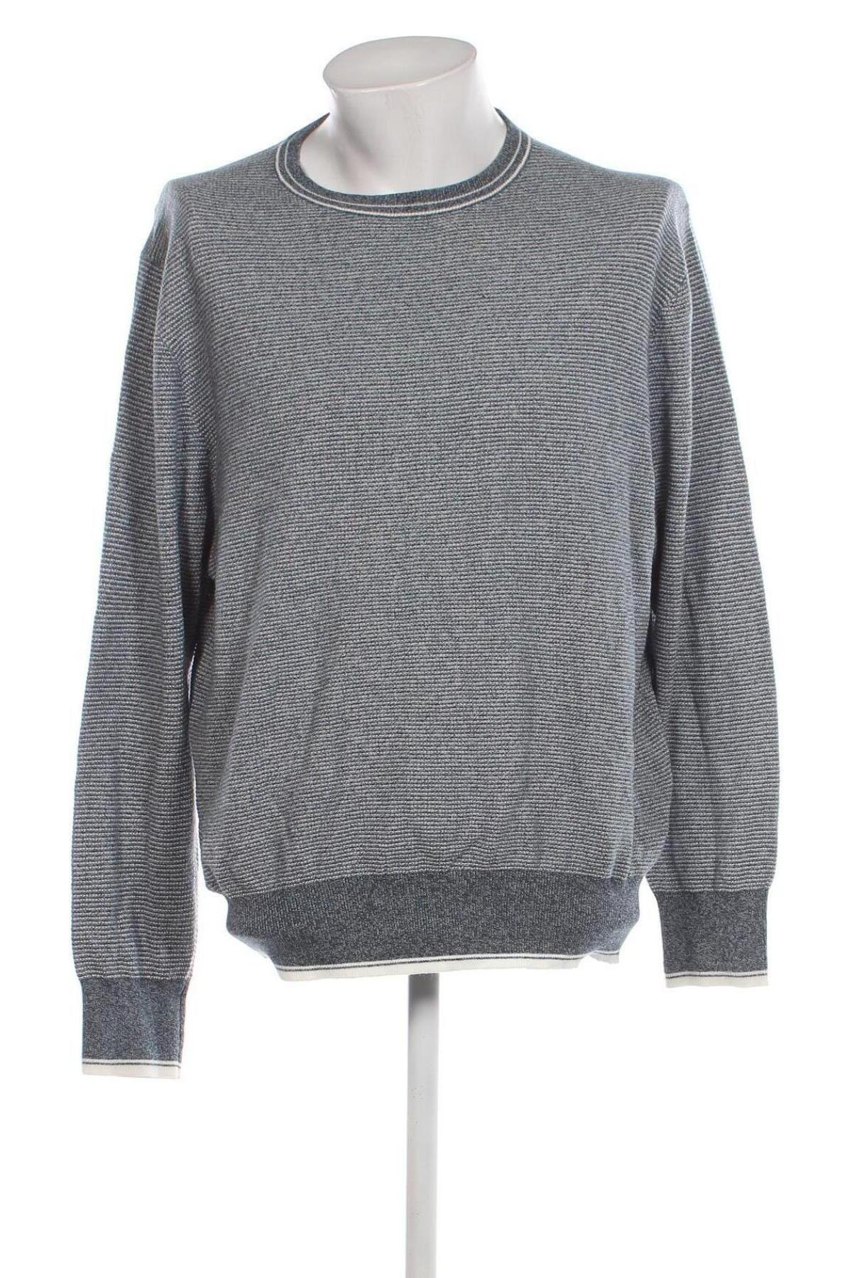 Ανδρικό πουλόβερ Tailor & Son, Μέγεθος XXL, Χρώμα Μπλέ, Τιμή 7,18 €