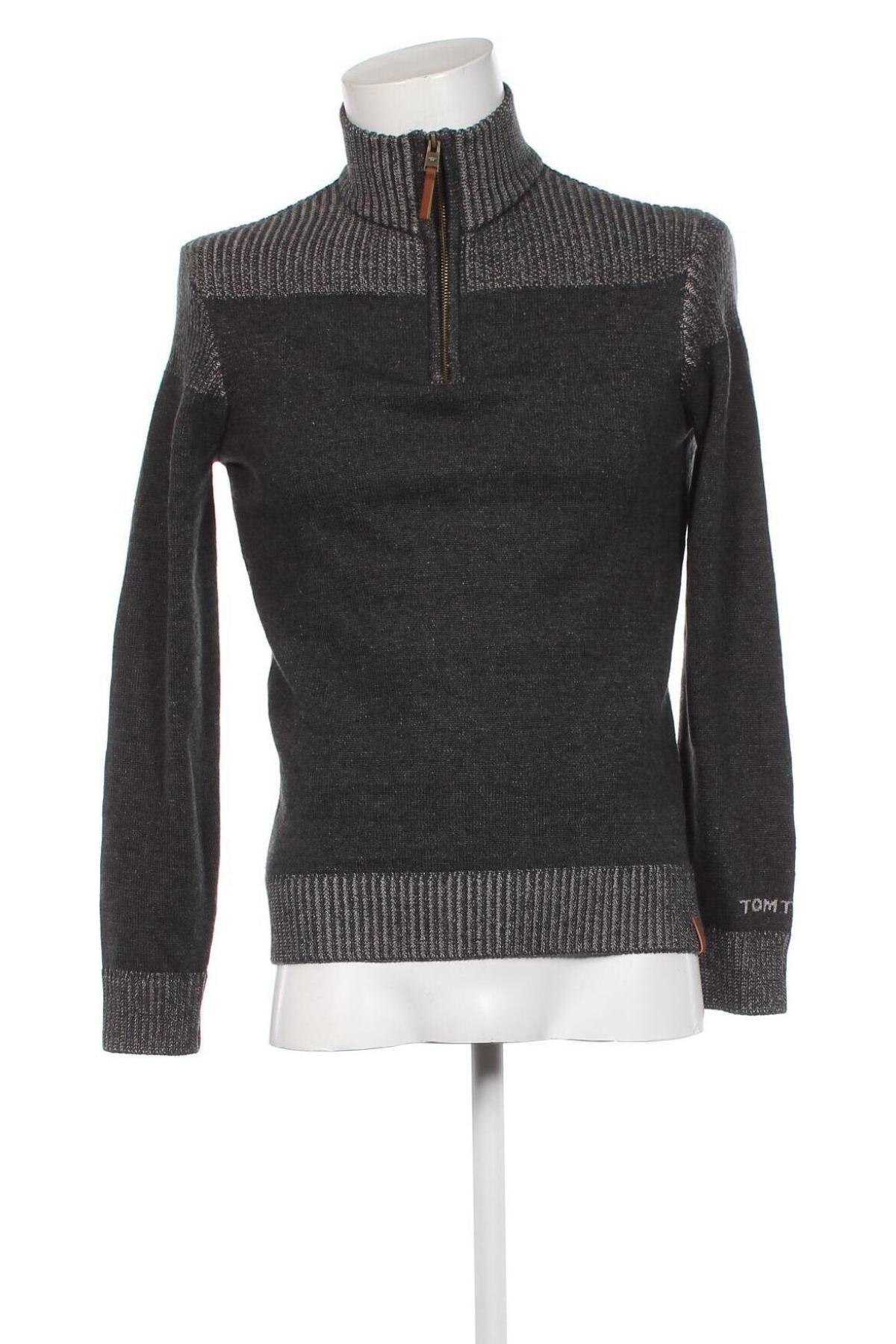 Herrenpullover Tom Tailor, Größe S, Farbe Grau, Preis € 23,66