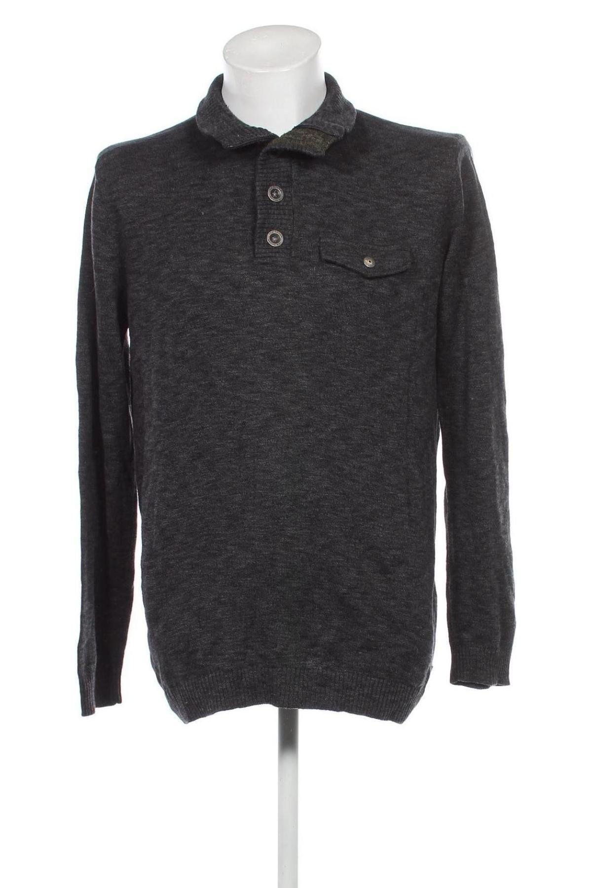 Herrenpullover Tom Tailor, Größe XXL, Farbe Grau, Preis 11,83 €