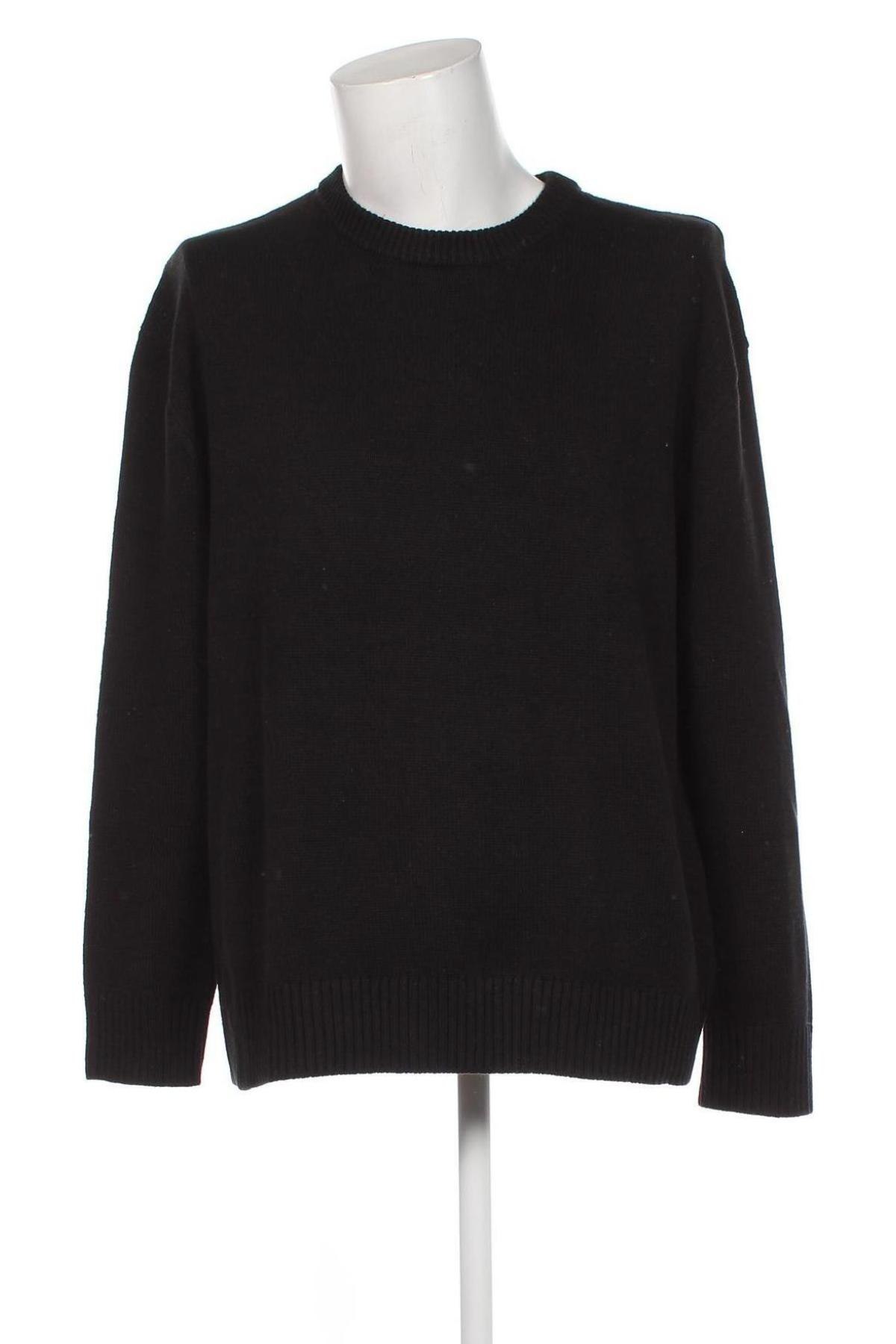 Мъжки пуловер Tom Tailor, Размер L, Цвят Черен, Цена 39,27 лв.