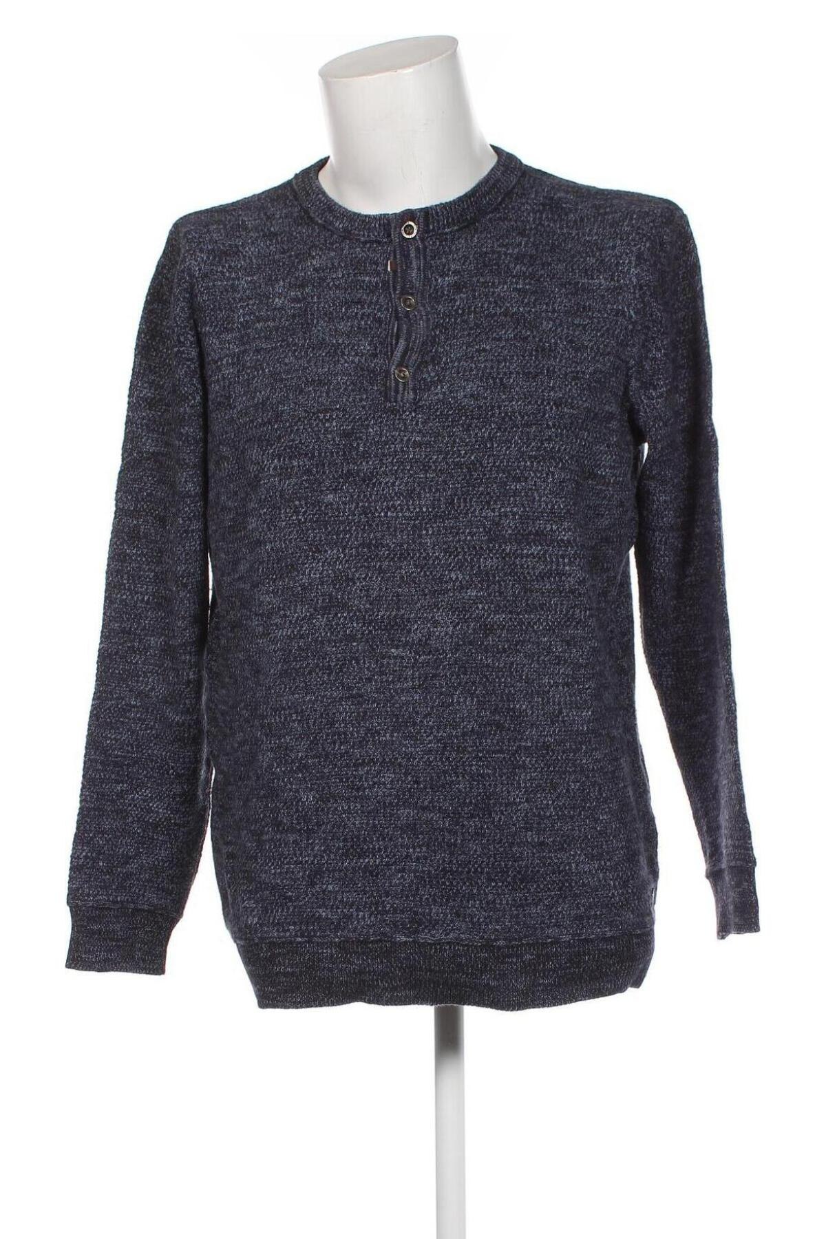 Ανδρικό πουλόβερ Tom Tailor, Μέγεθος XL, Χρώμα Μπλέ, Τιμή 11,15 €