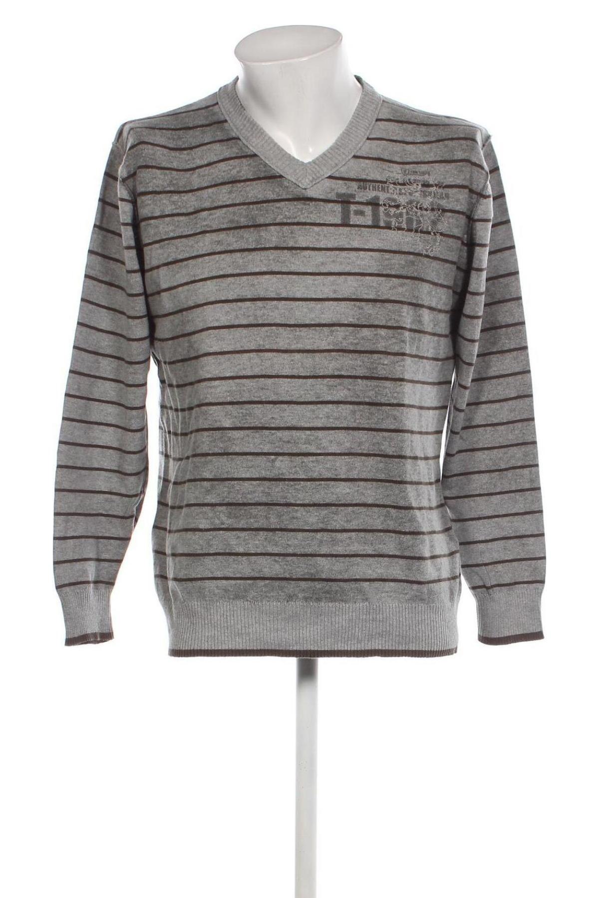 Herrenpullover Tom Tailor, Größe XL, Farbe Grau, Preis 11,83 €