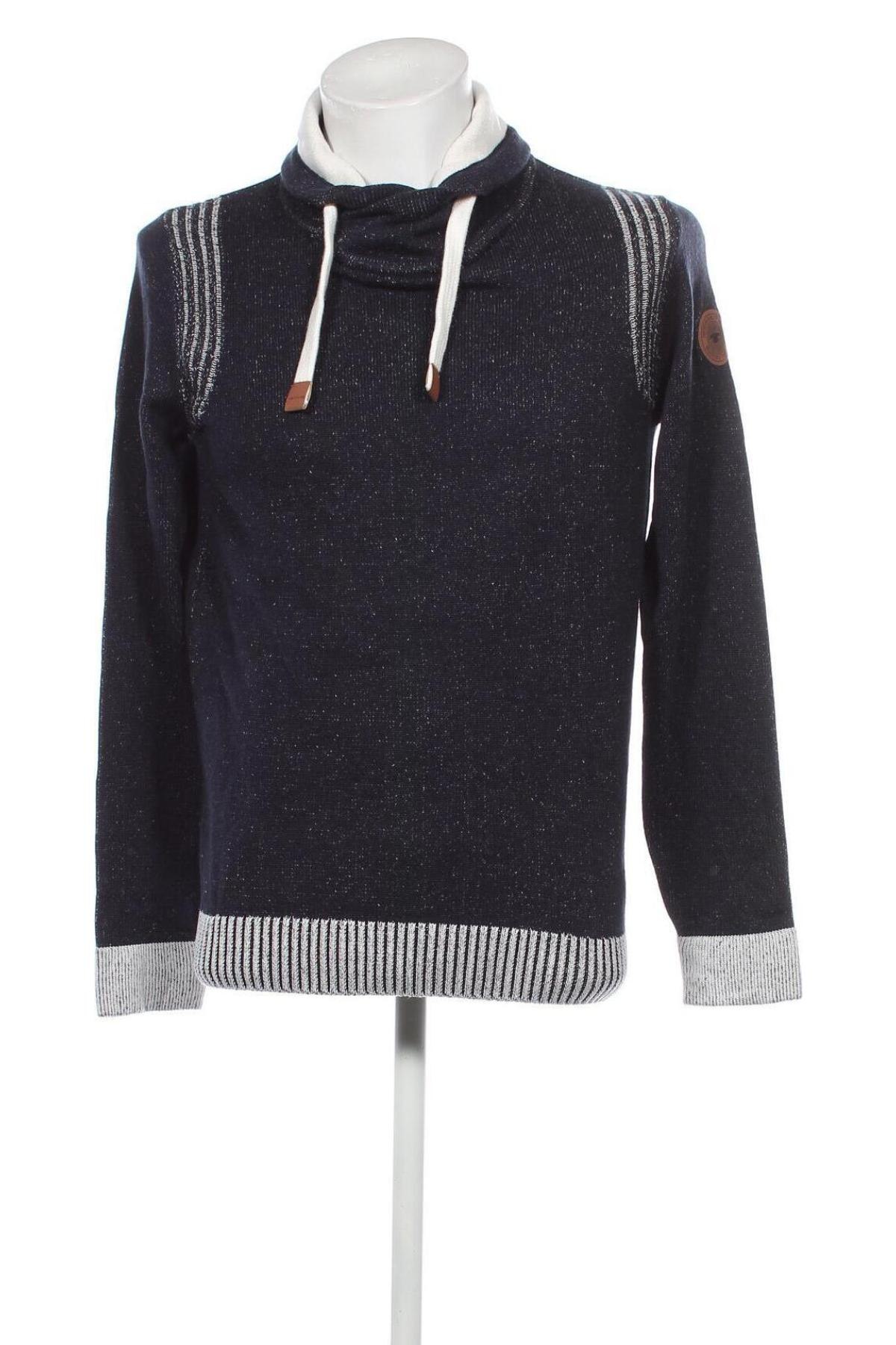Мъжки пуловер Tom Tailor, Размер M, Цвят Син, Цена 17,34 лв.