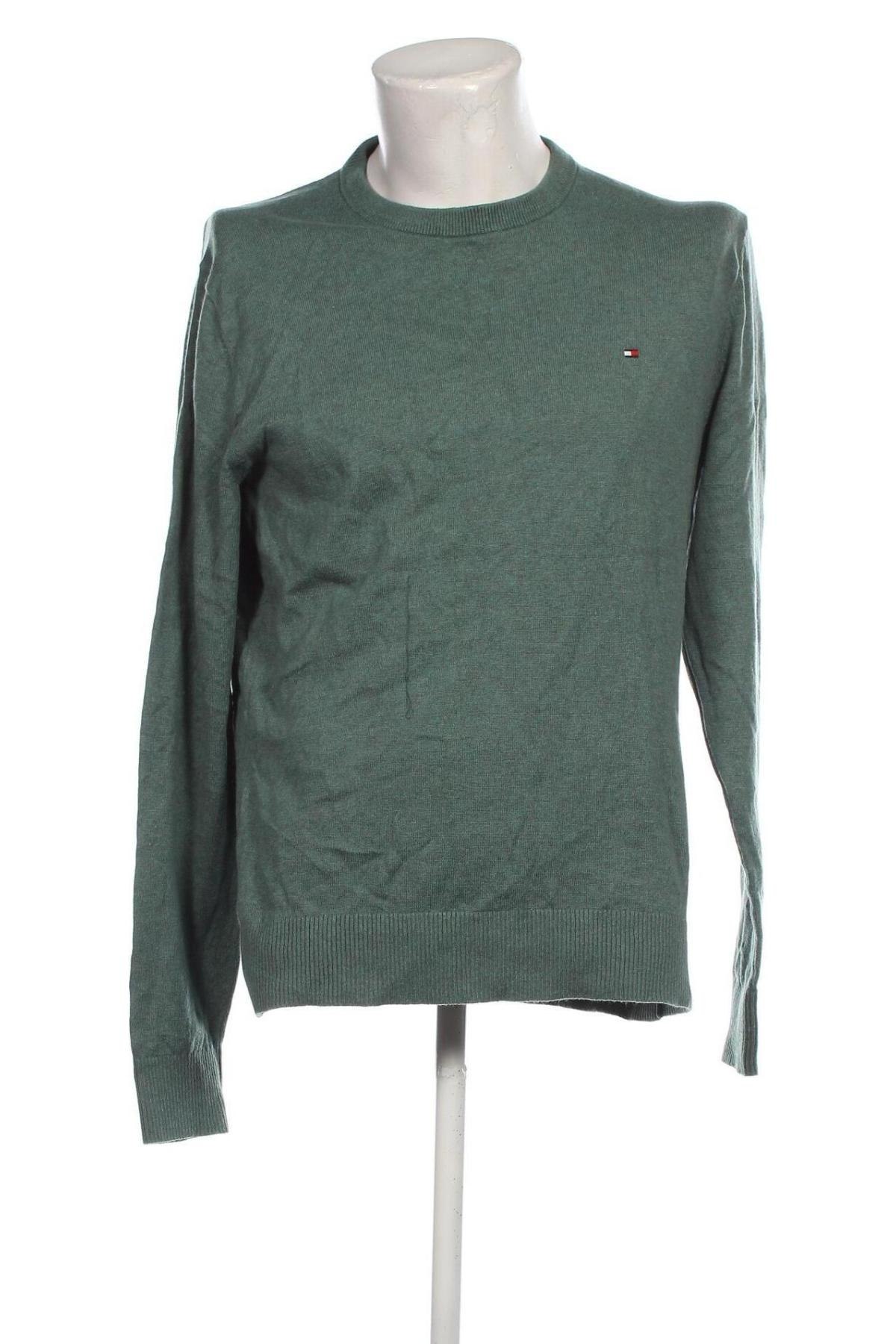 Pánský svetr  Tommy Hilfiger, Velikost XL, Barva Zelená, Cena  842,00 Kč
