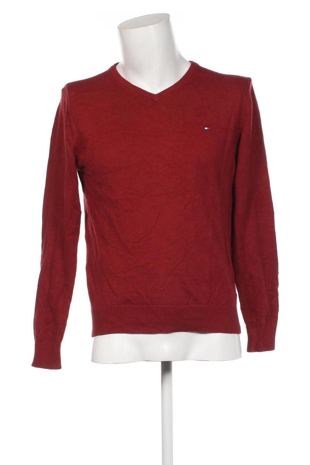 Pánsky sveter  Tommy Hilfiger, Veľkosť M, Farba Červená, Cena  43,54 €