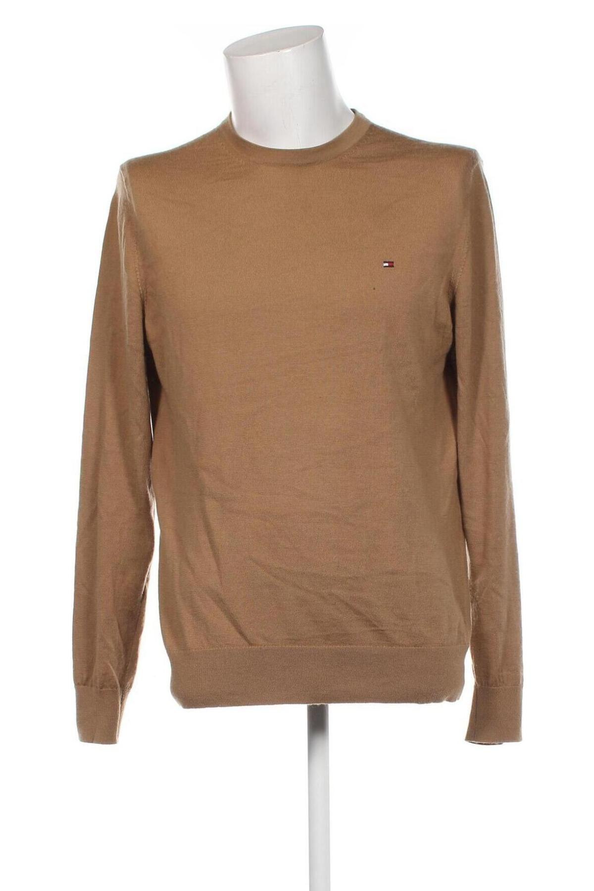 Pánsky sveter  Tommy Hilfiger, Veľkosť XL, Farba Hnedá, Cena  43,54 €