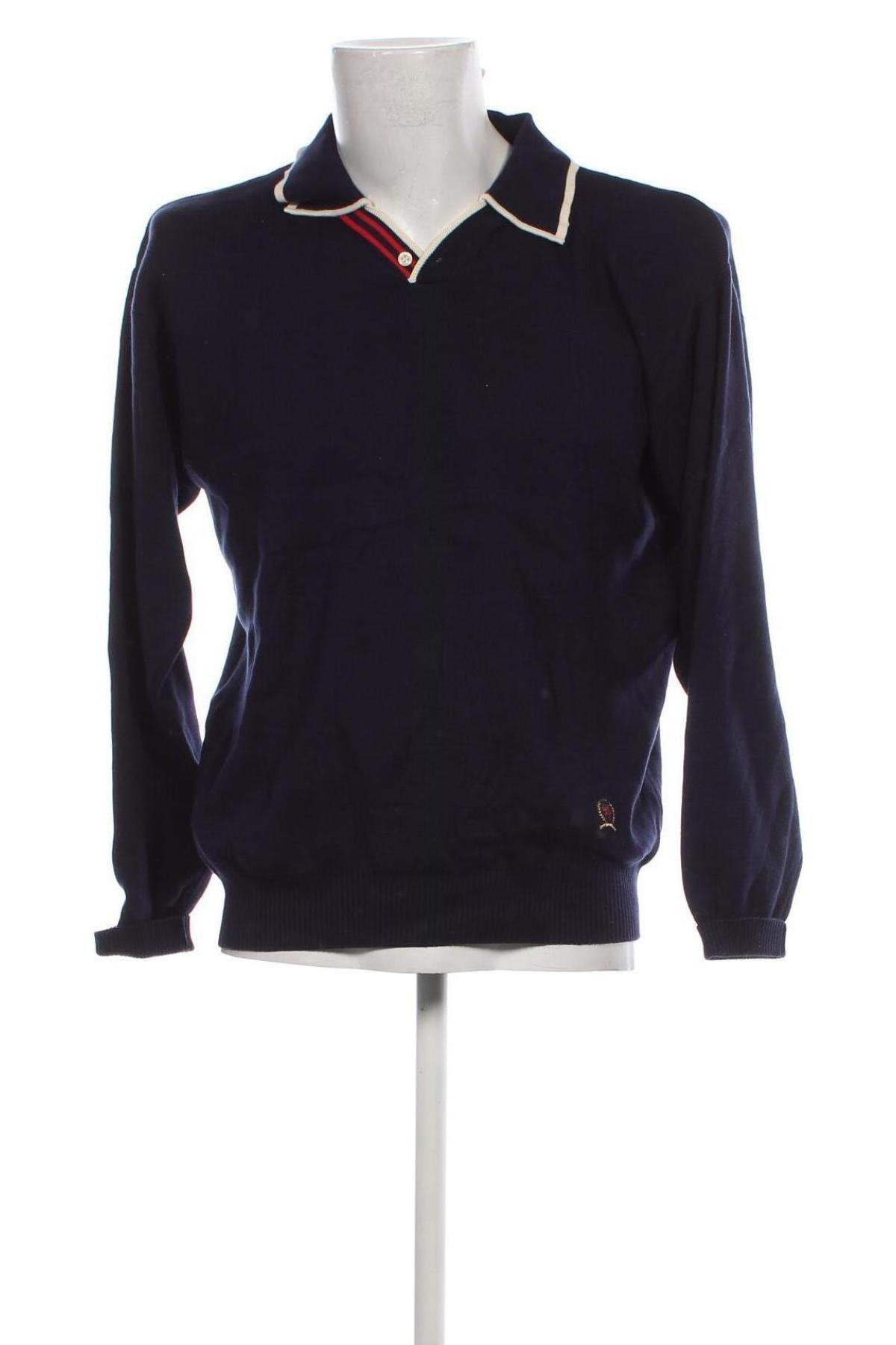 Herrenpullover Tommy Hilfiger, Größe L, Farbe Blau, Preis 40,08 €