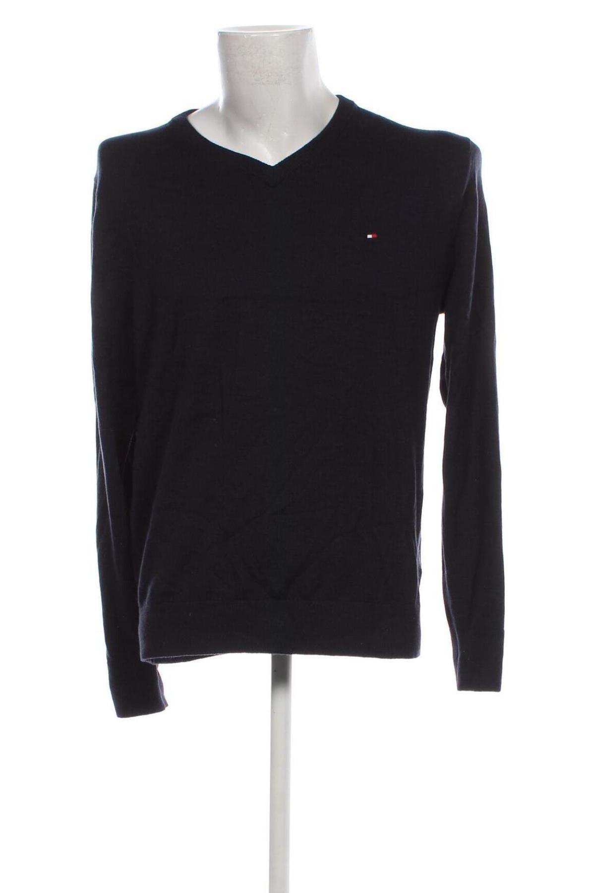 Herrenpullover Tommy Hilfiger, Größe L, Farbe Blau, Preis € 56,78