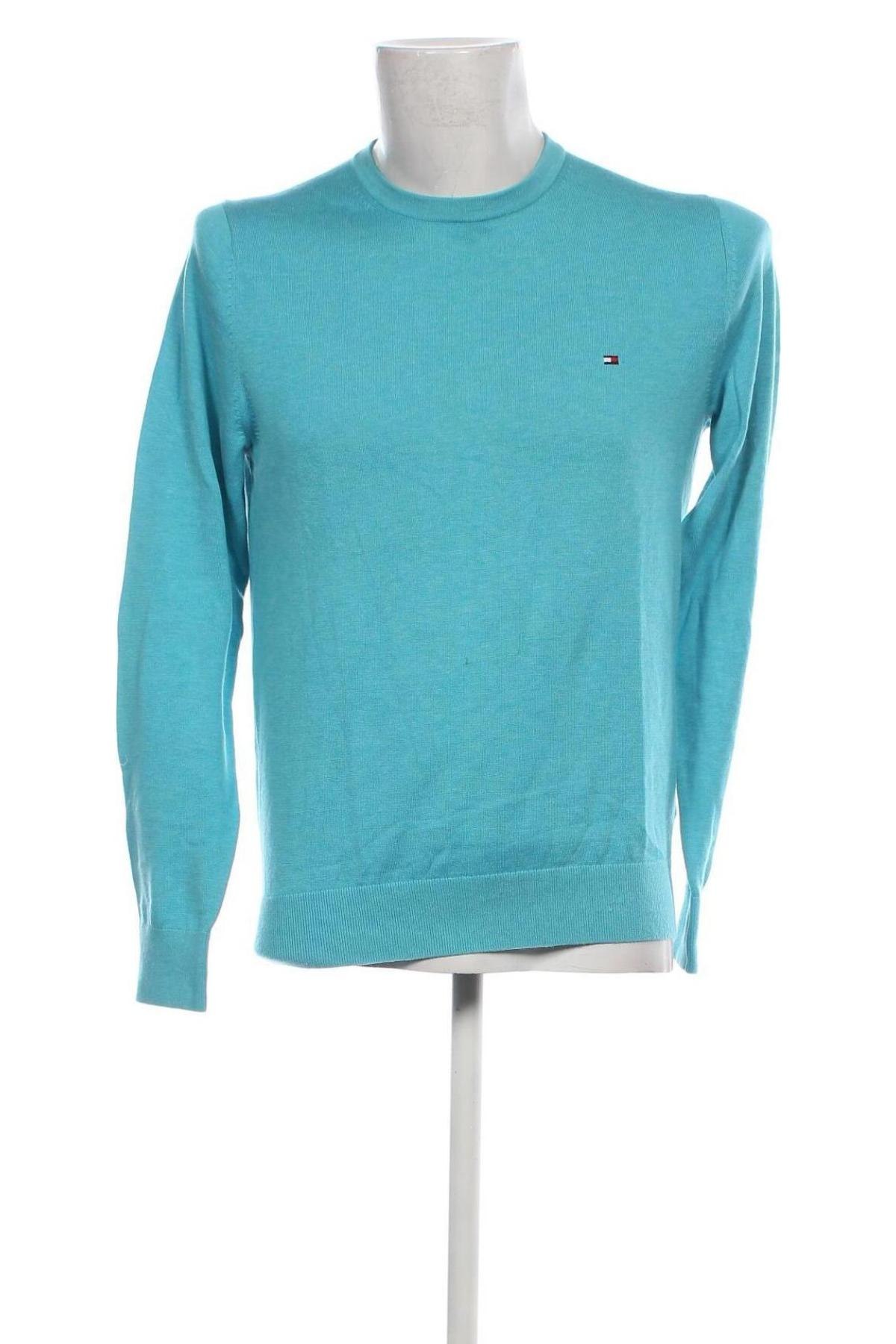 Мъжки пуловер Tommy Hilfiger, Размер S, Цвят Син, Цена 48,00 лв.
