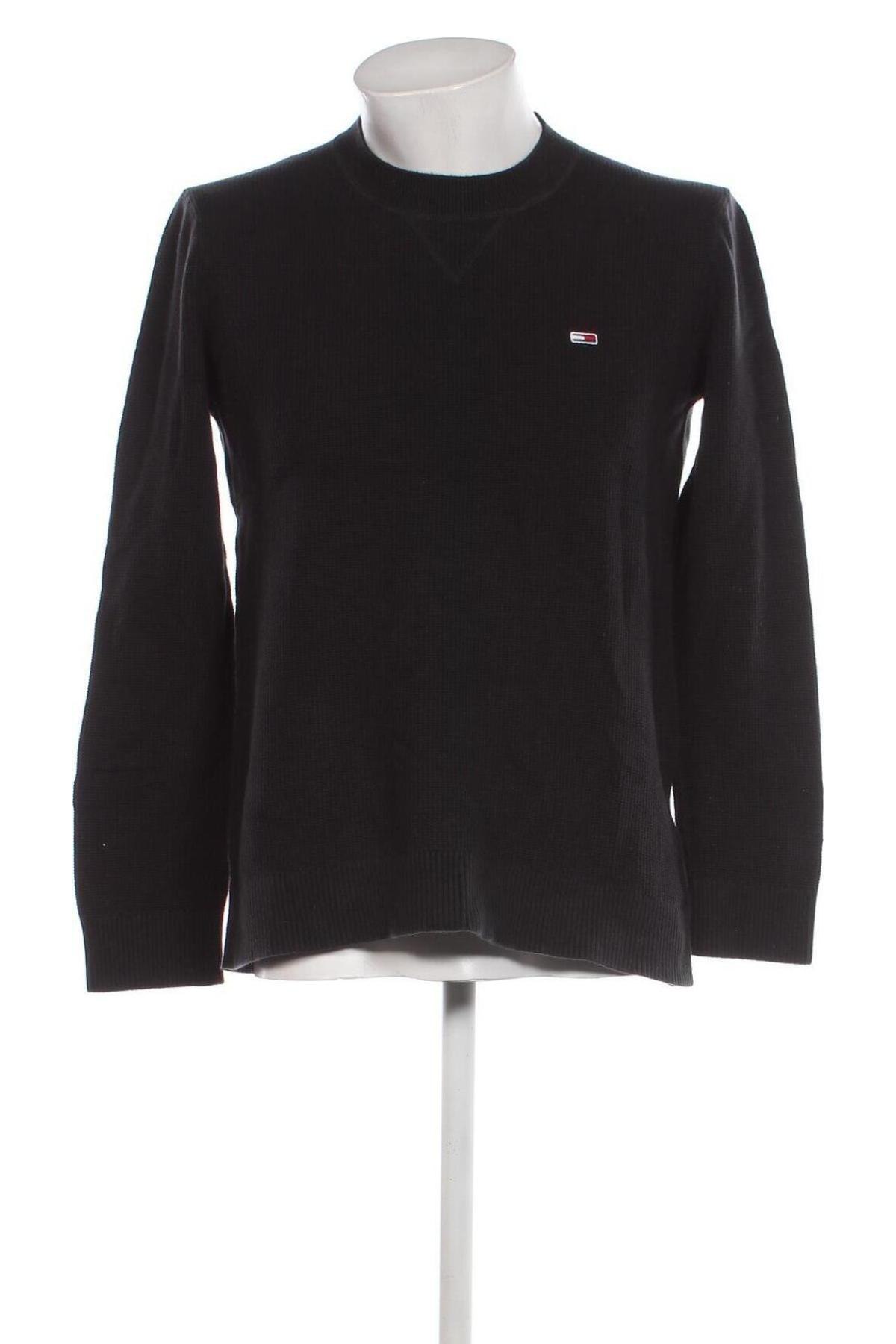 Pulover de bărbați Tommy Jeans, Mărime L, Culoare Negru, Preț 173,68 Lei