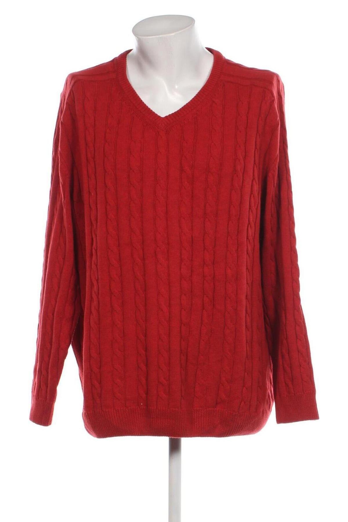 Herrenpullover Walbusch, Größe 3XL, Farbe Rot, Preis € 32,36