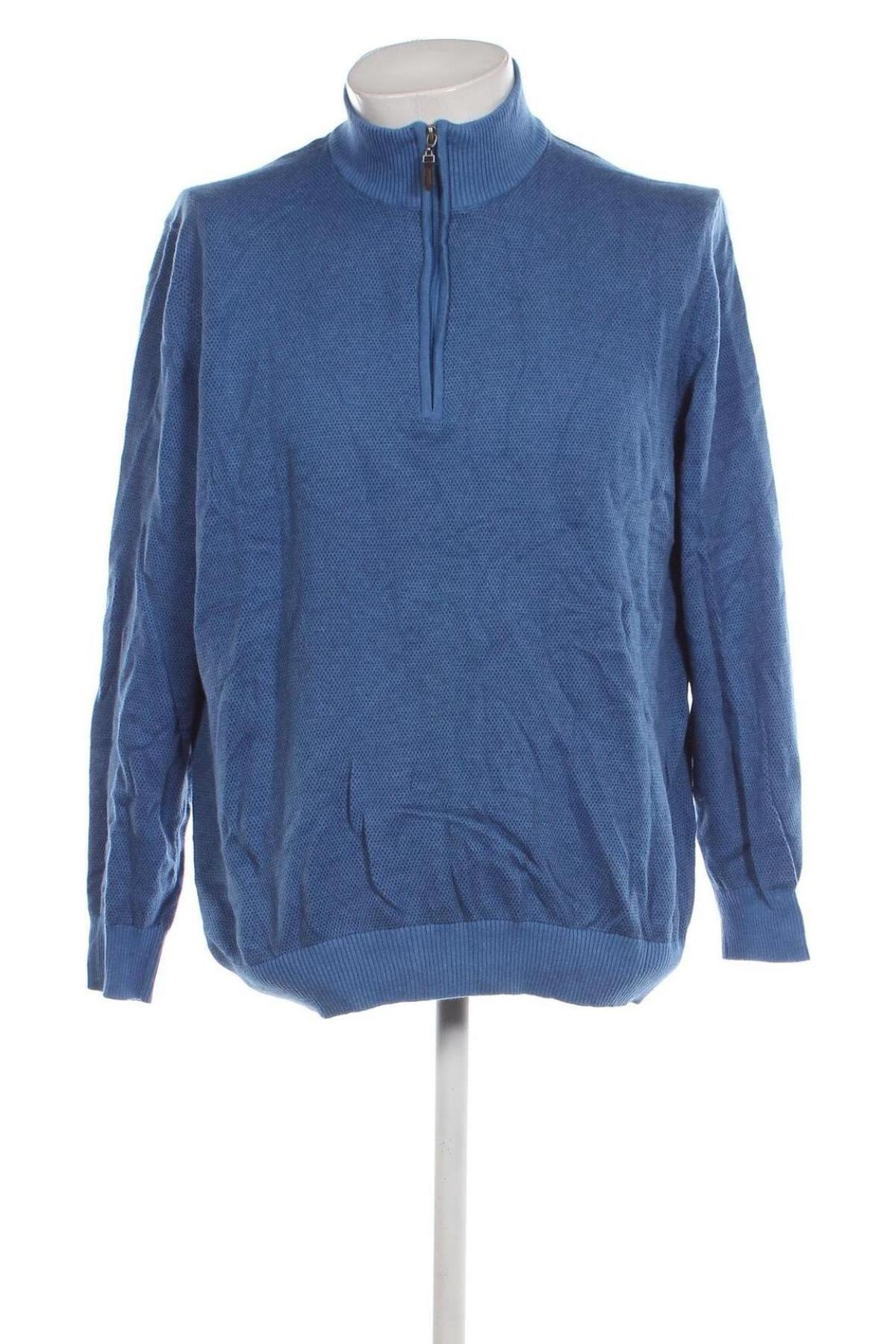 Herrenpullover Walbusch, Größe M, Farbe Blau, Preis 34,51 €