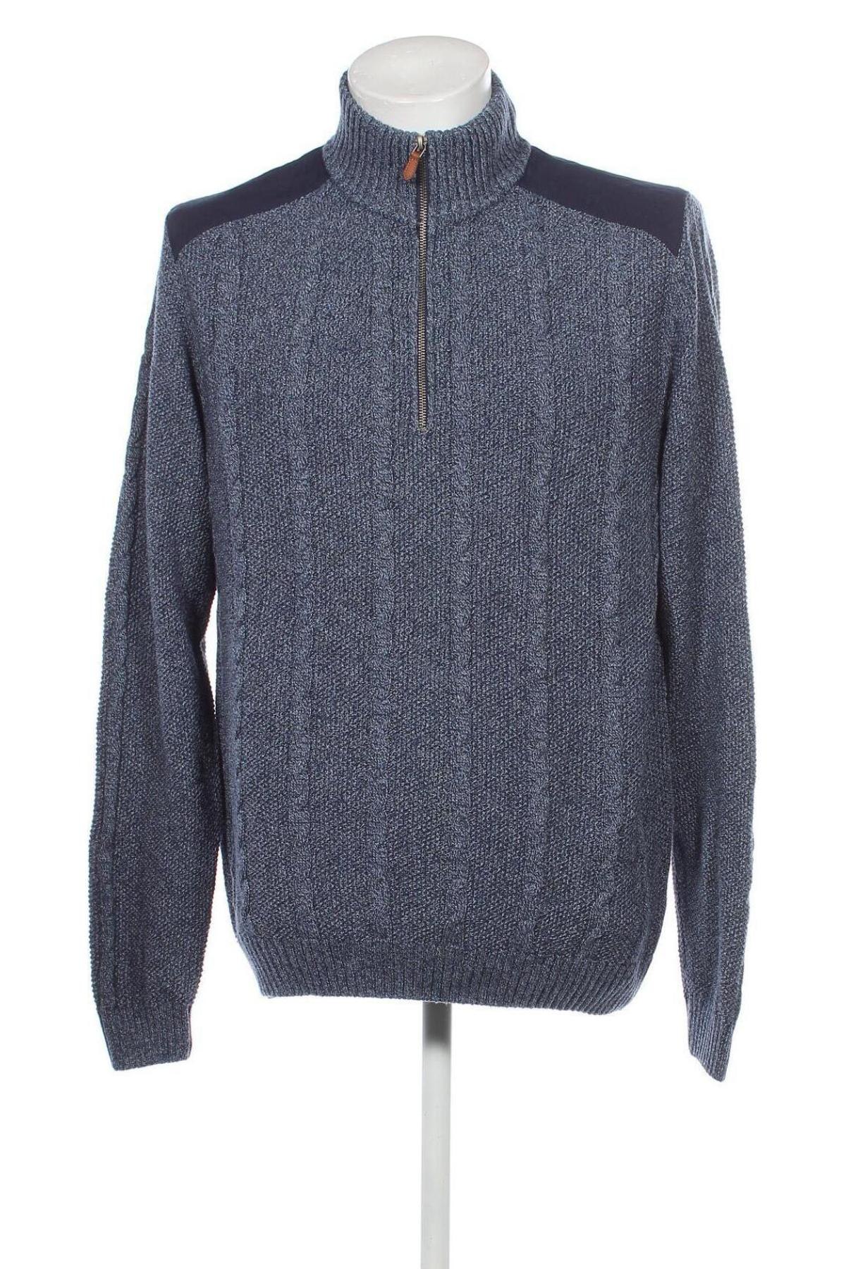 Herrenpullover Walbusch, Größe L, Farbe Blau, Preis € 15,29