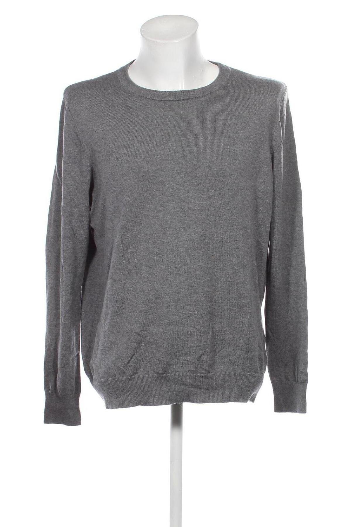 Herrenpullover Walbusch, Größe XXL, Farbe Grau, Preis 23,73 €